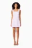 Bruges 3D Floral Mini Dress In Purple sold by Elliatt