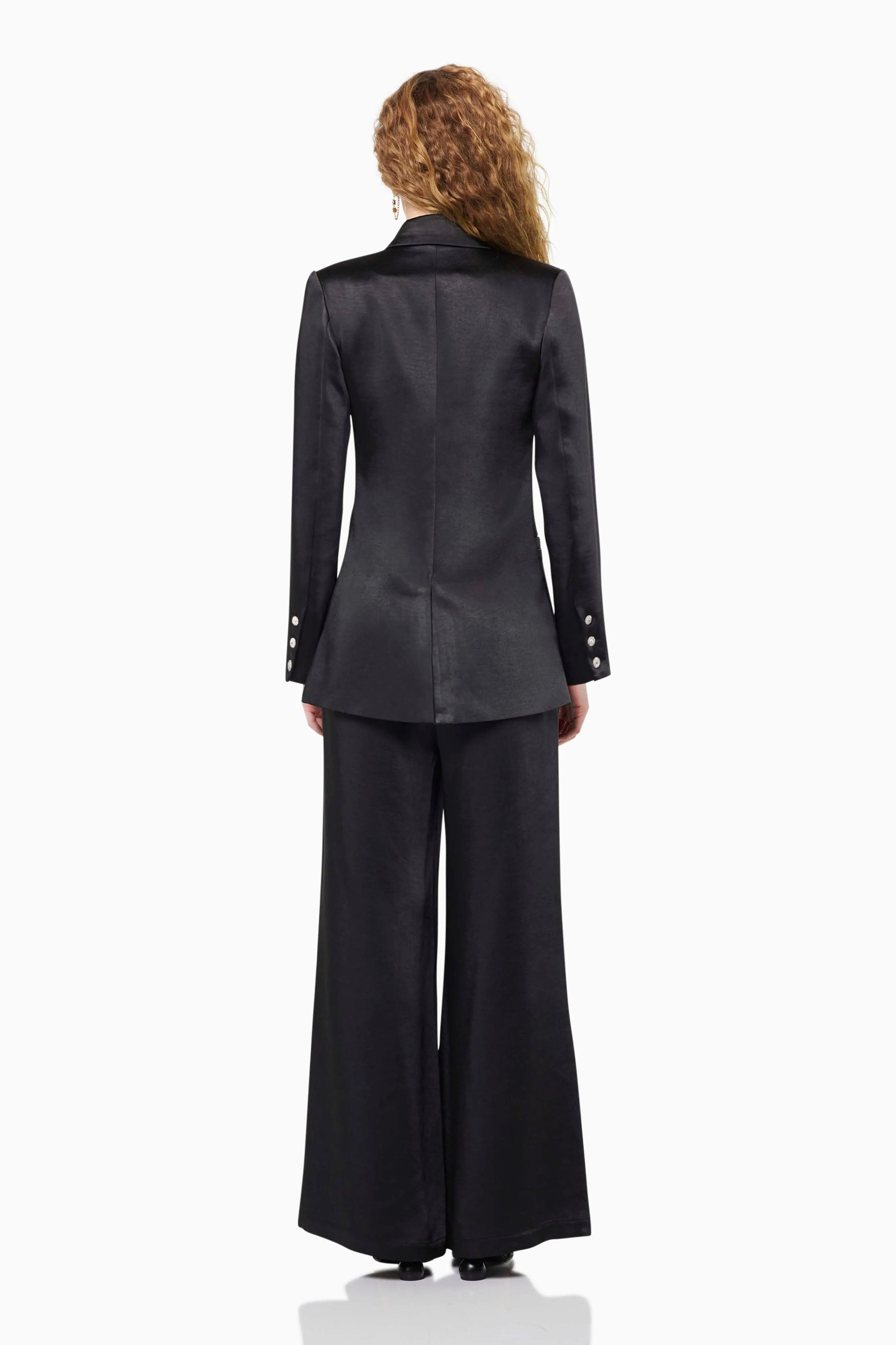 Centrist Collared Neck Blazer In Black sold by Elliatt product image thumbnail 4