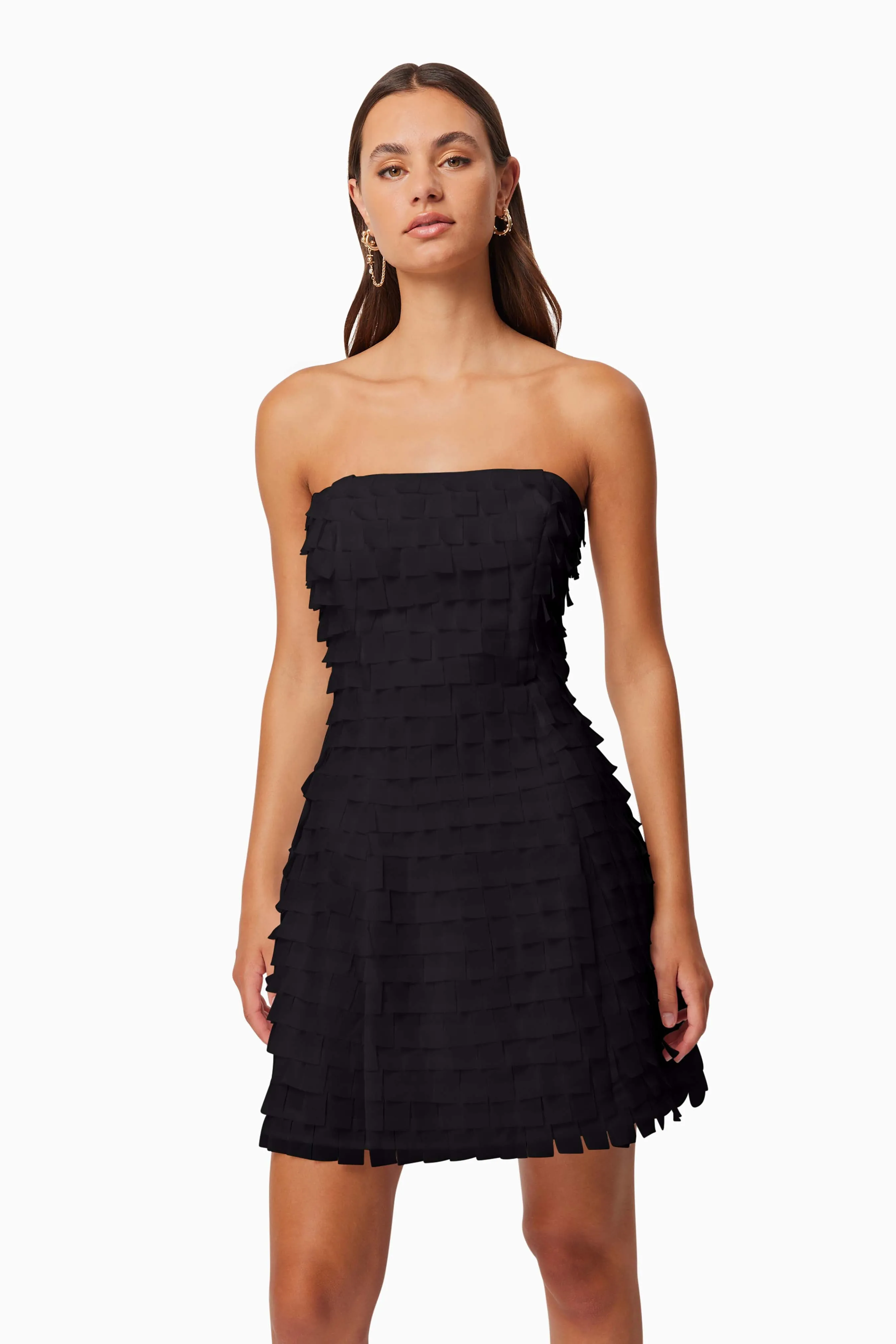 Hailey Strapless Mini Party Dress In Black sold by Elliatt product image thumbnail 5