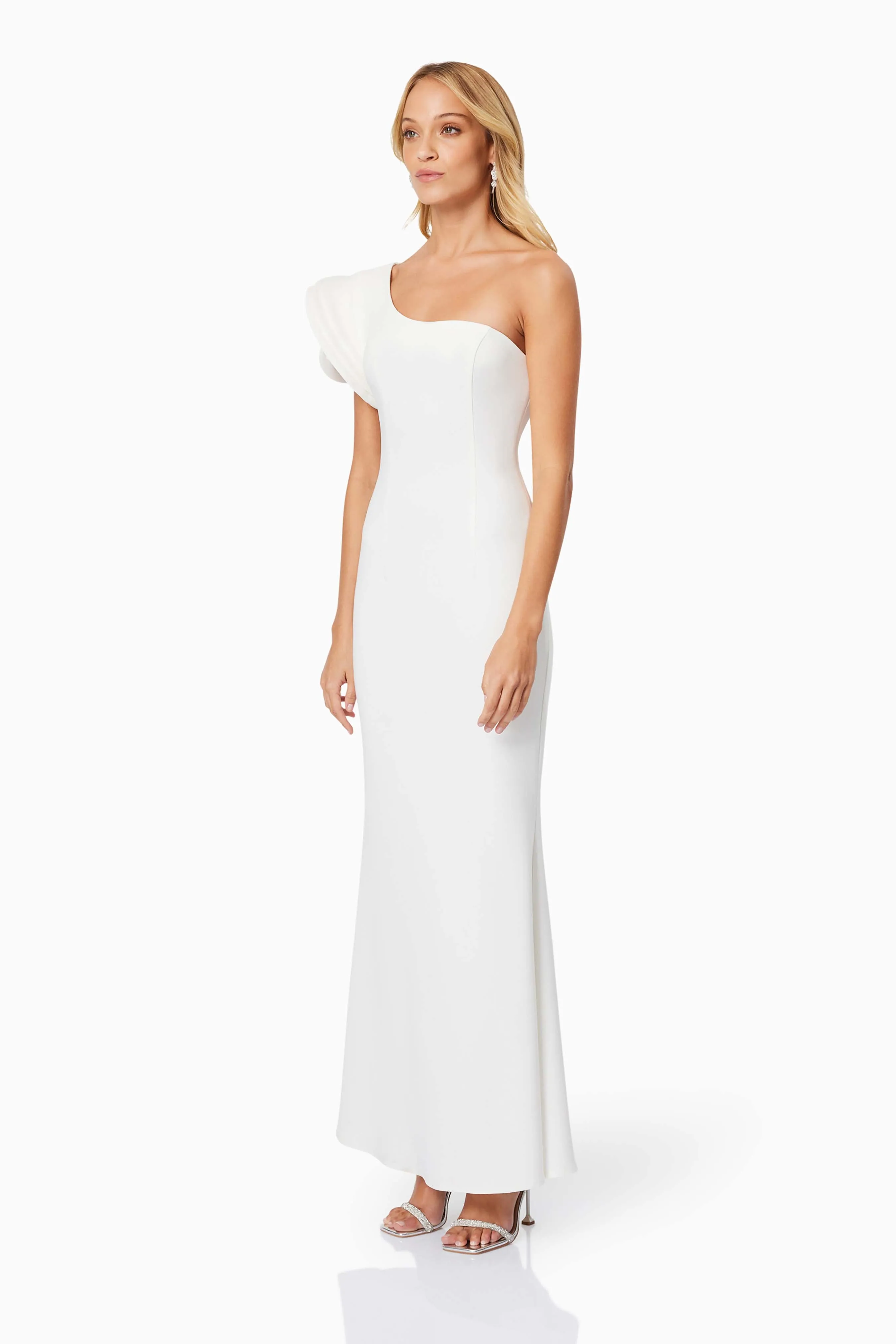 Charlotte Rosette Maxi Dress in White sold by Elliatt product image thumbnail 3