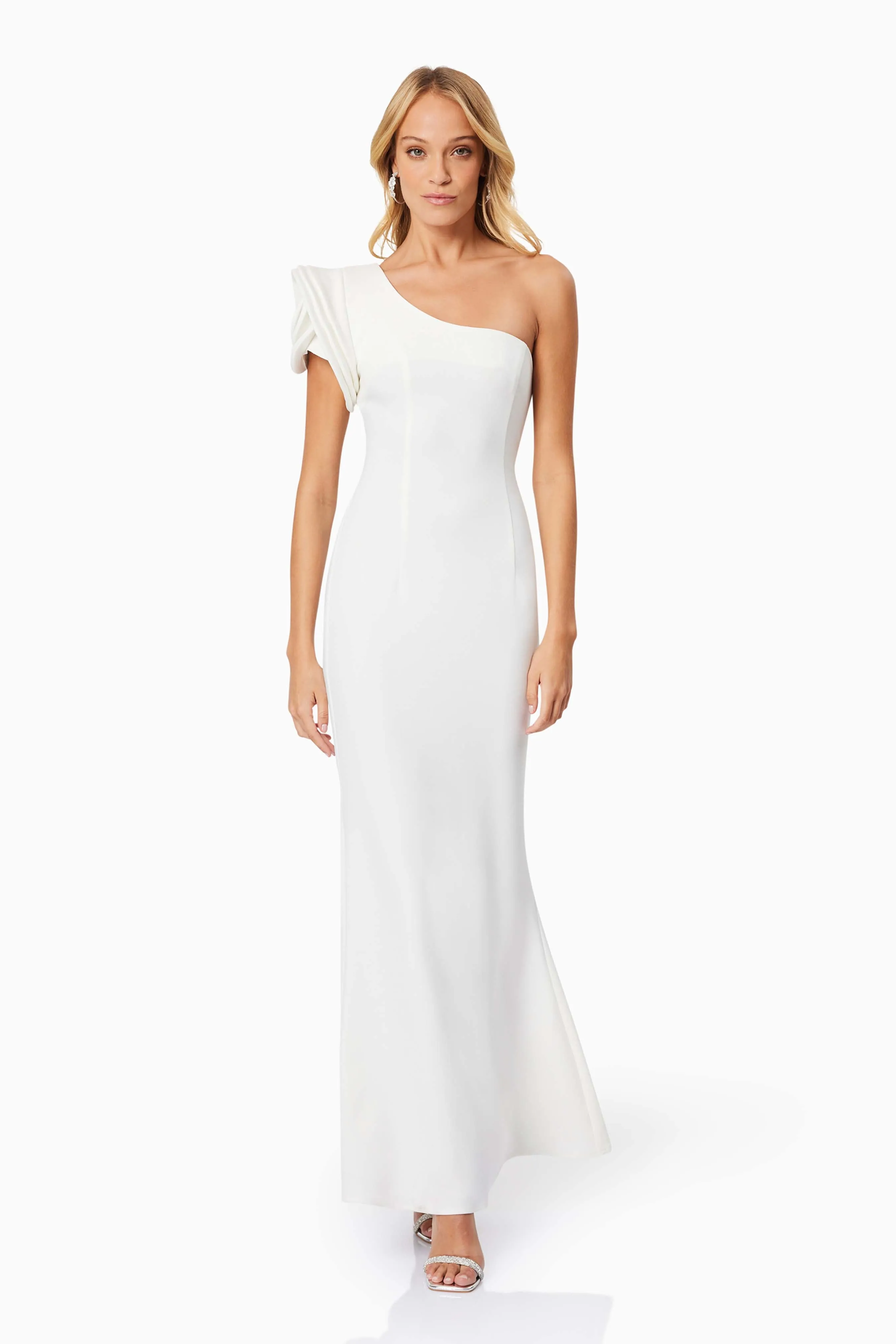 Charlotte Rosette Maxi Dress in White sold by Elliatt product image thumbnail 4