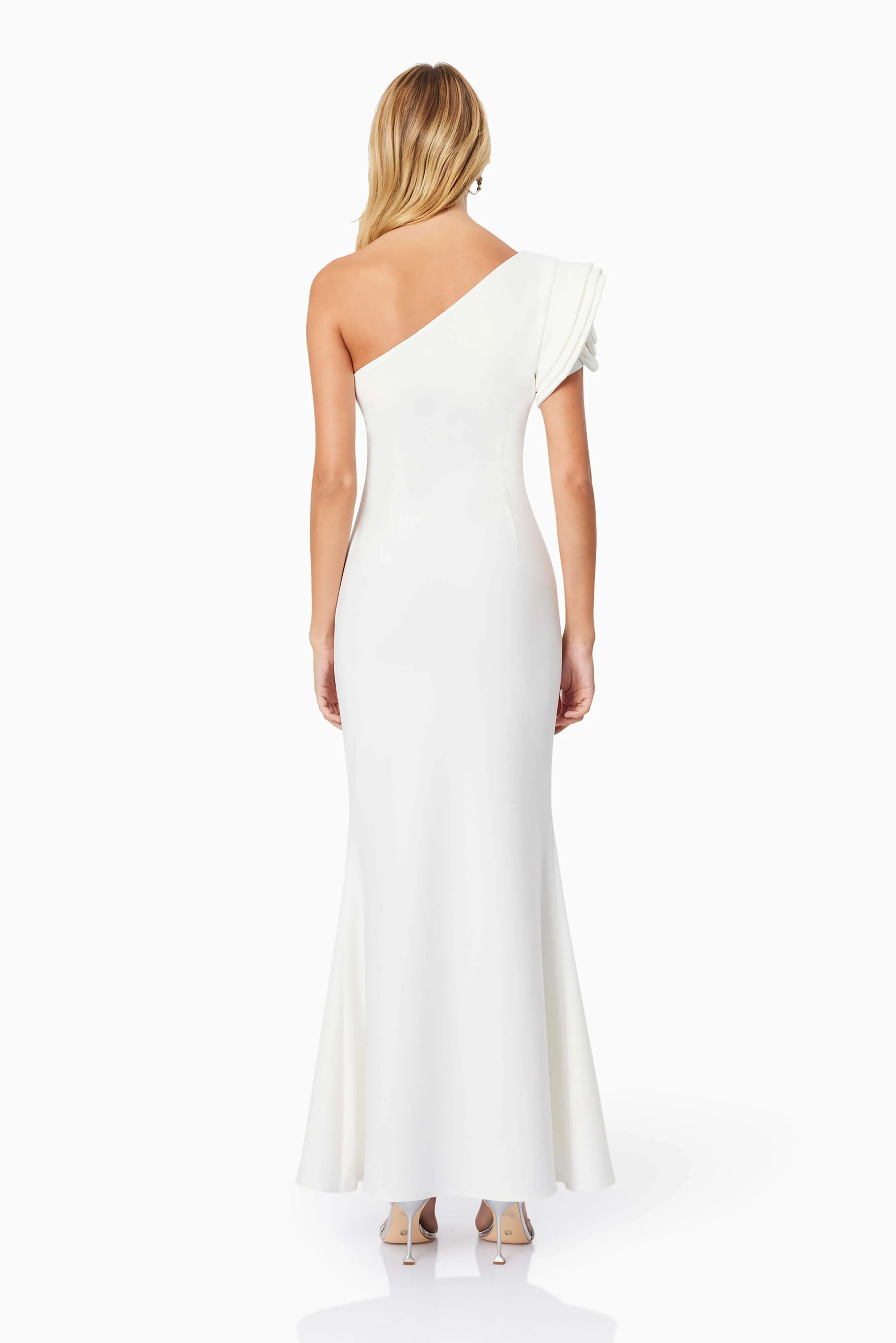 Charlotte Rosette Maxi Dress in White sold by Elliatt product image thumbnail 5