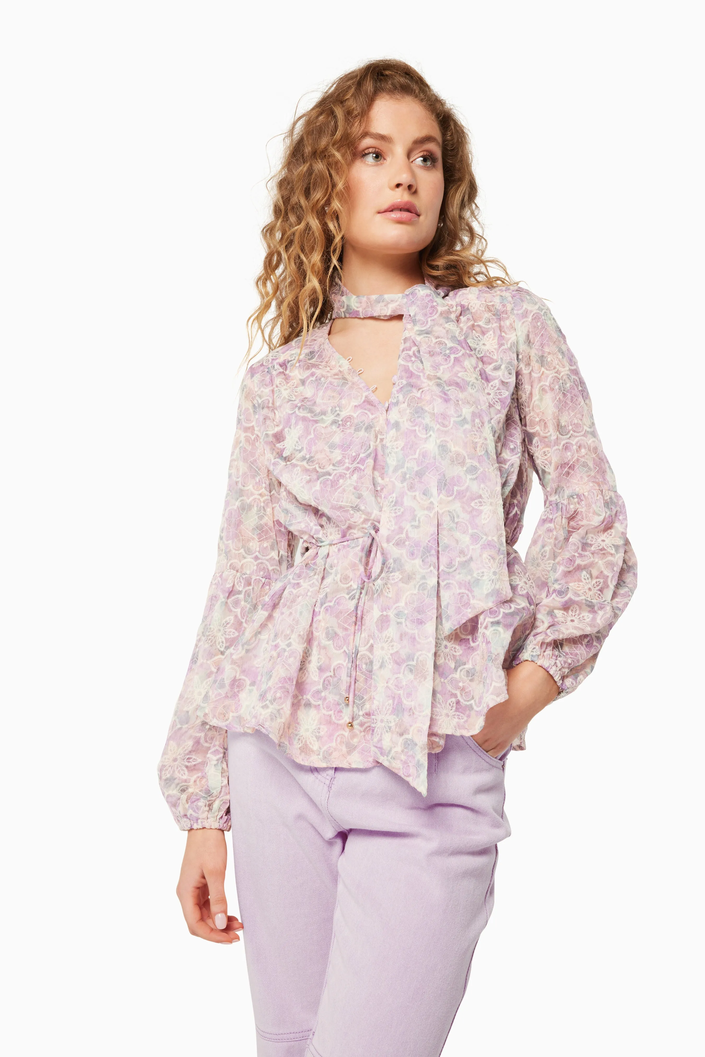 Perplex Top In Purple sold by Elliatt product image thumbnail 2