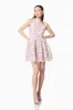 Zadar Lace Mini Dress In Pink sold by Elliatt