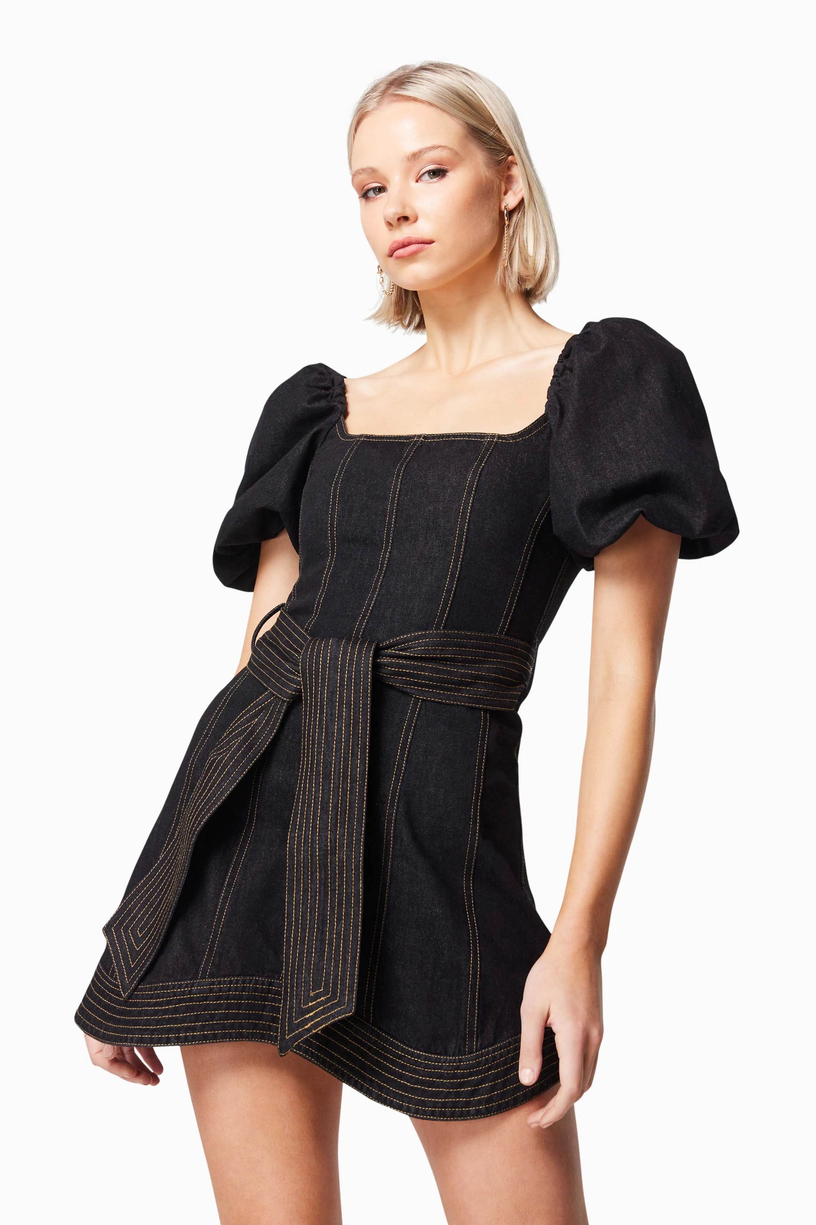 Adriatric Mini Dress in Black sold by Elliatt product image thumbnail 2