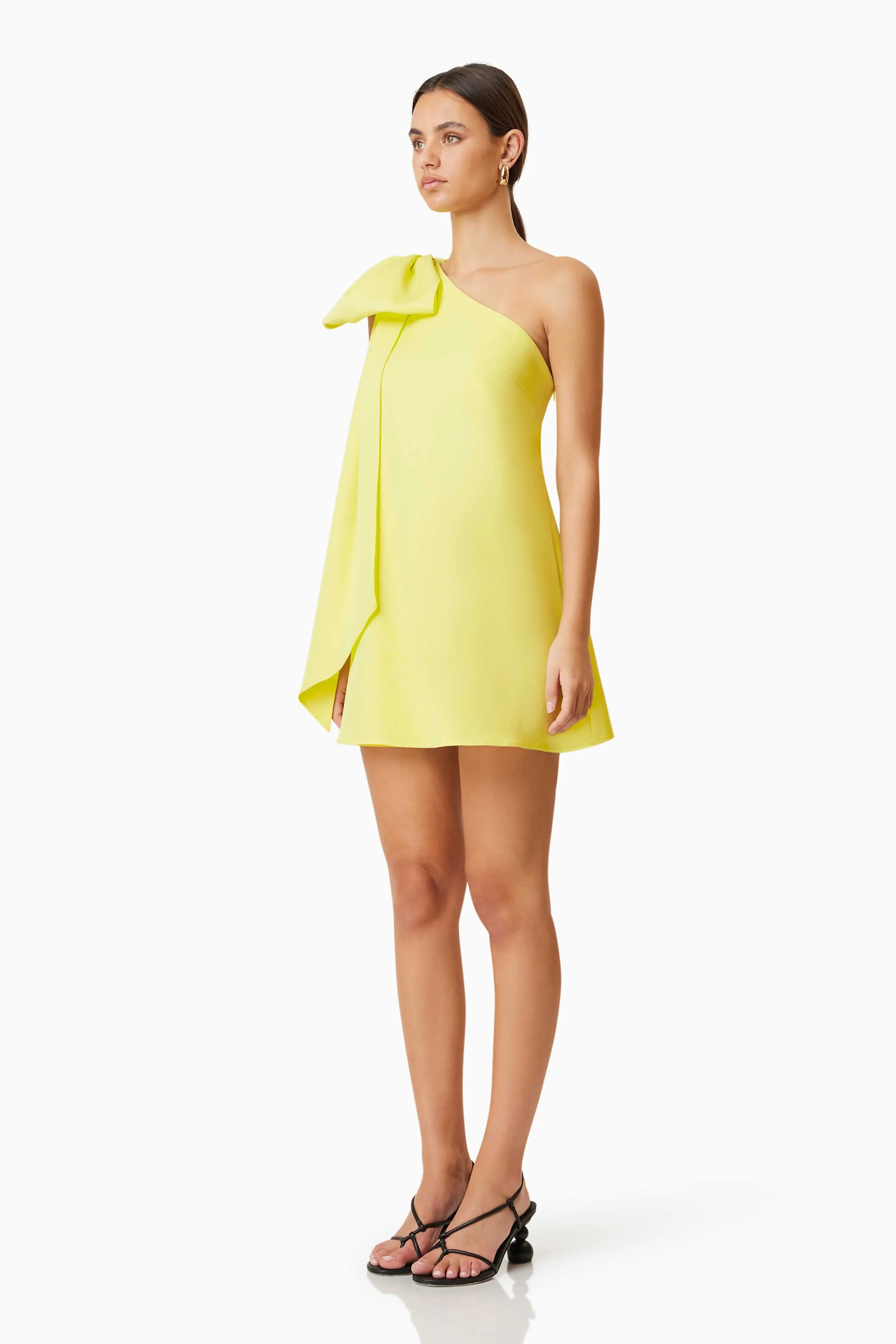 Kennedy Mini Party Dress In Yellow sold by Elliatt product image thumbnail 2