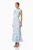 Selene Cocktail Midi Dress Blue sold by Elliatt