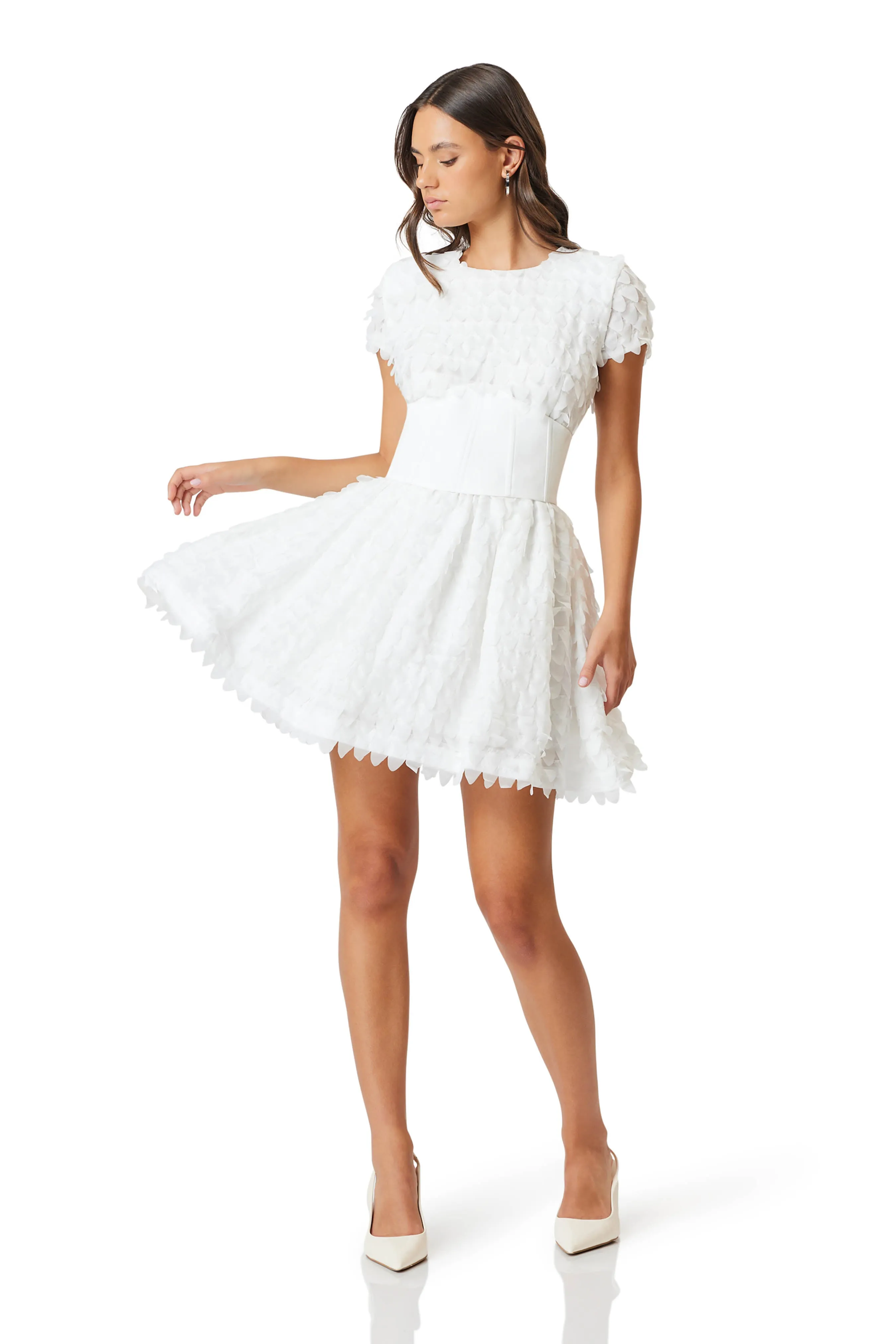 OMR x ELLIATT: Amberwing Dress In White - Pre Order sold by Elliatt product image thumbnail 4