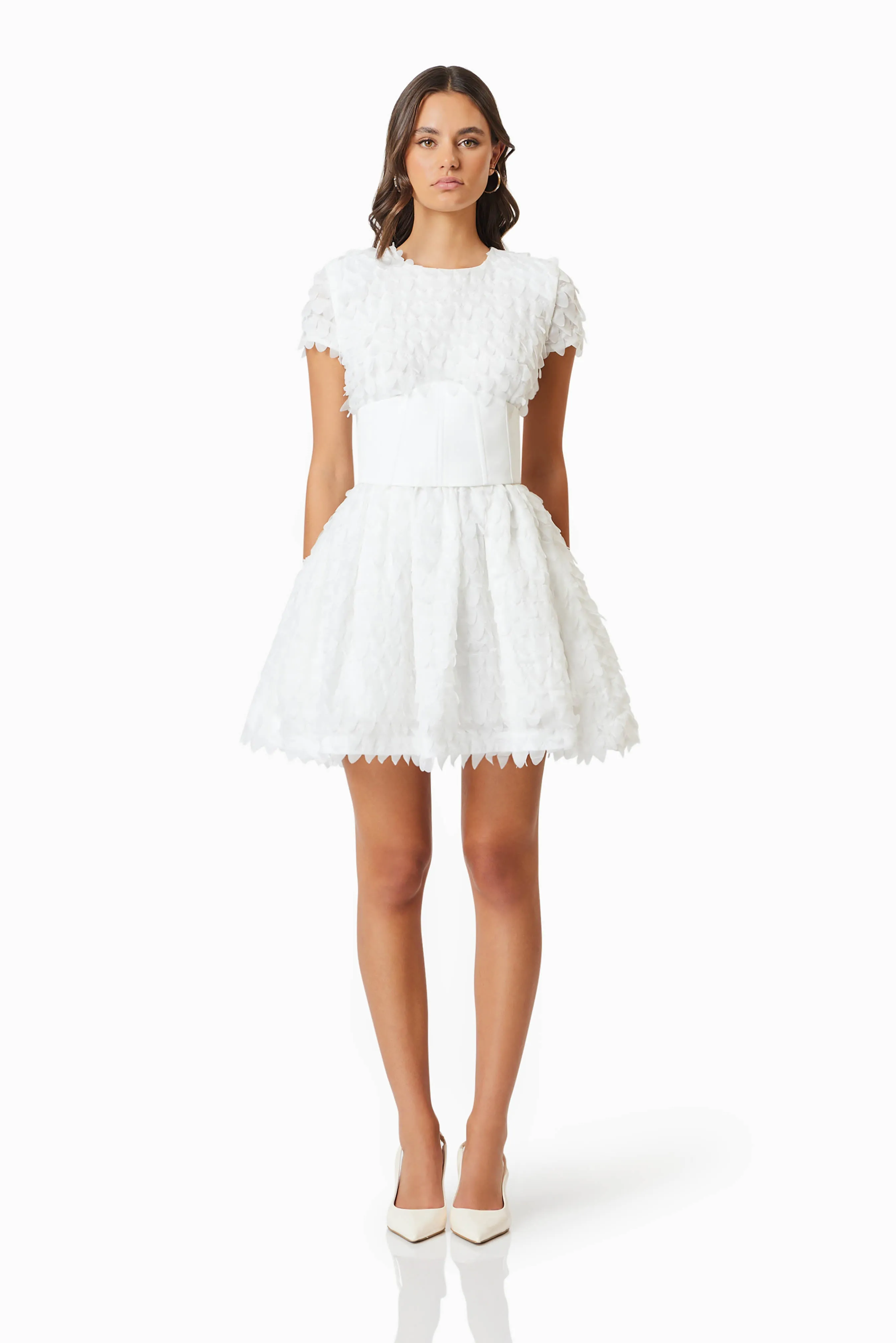 OMR x ELLIATT: Amberwing Dress In White - Pre Order sold by Elliatt