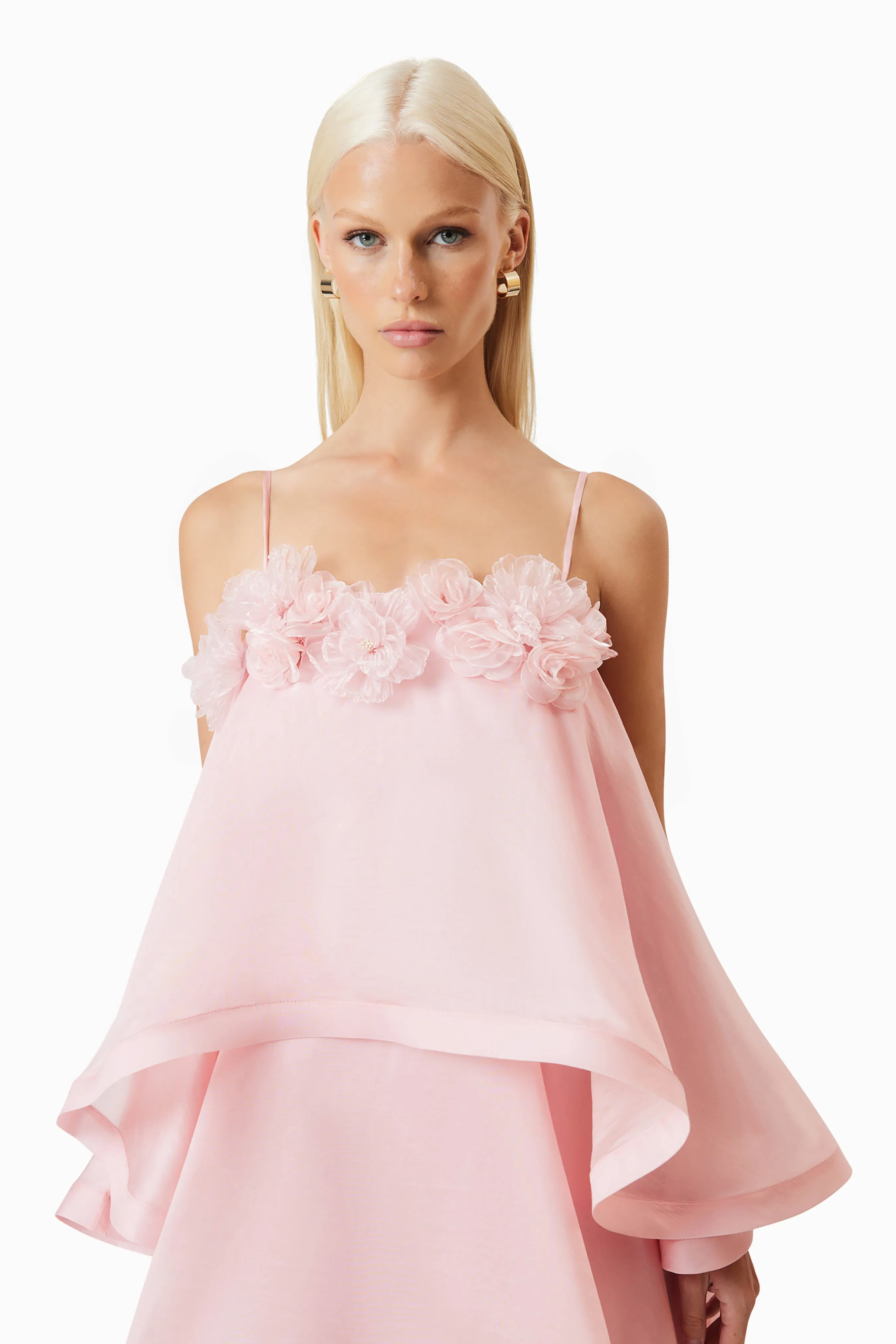 OMR x ELLIATT: Swallowtail Day To Night Maxi Dress In Pink sold by Elliatt product image thumbnail 4