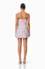 Aurora Strapless Party Mini Dress In Purple sold by Elliatt