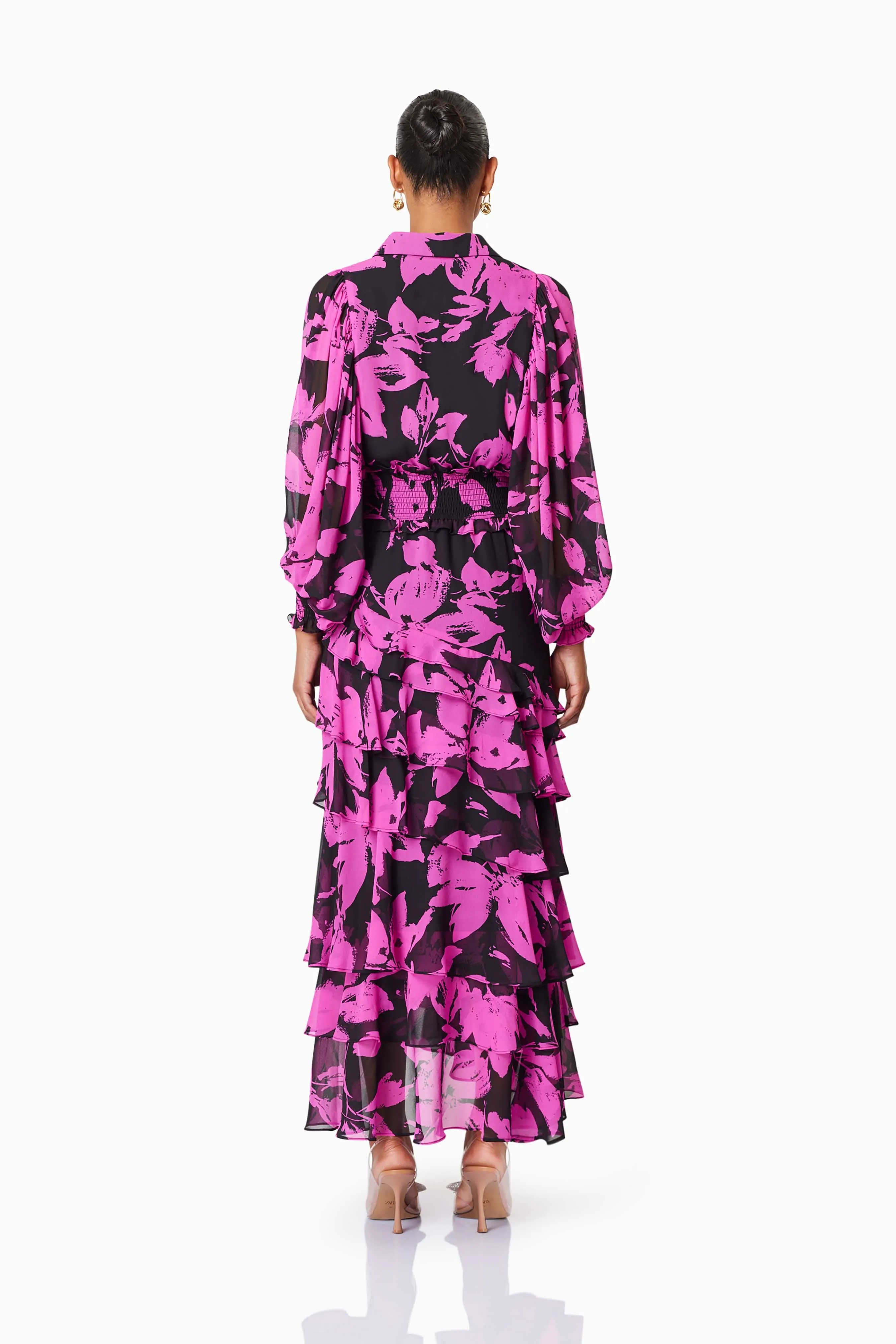 Yuna Hilo Maxi Dress In Pink sold by Elliatt product image thumbnail 4