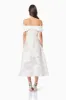 Octavia Sweetheart Midi Dress In White sold by Elliatt