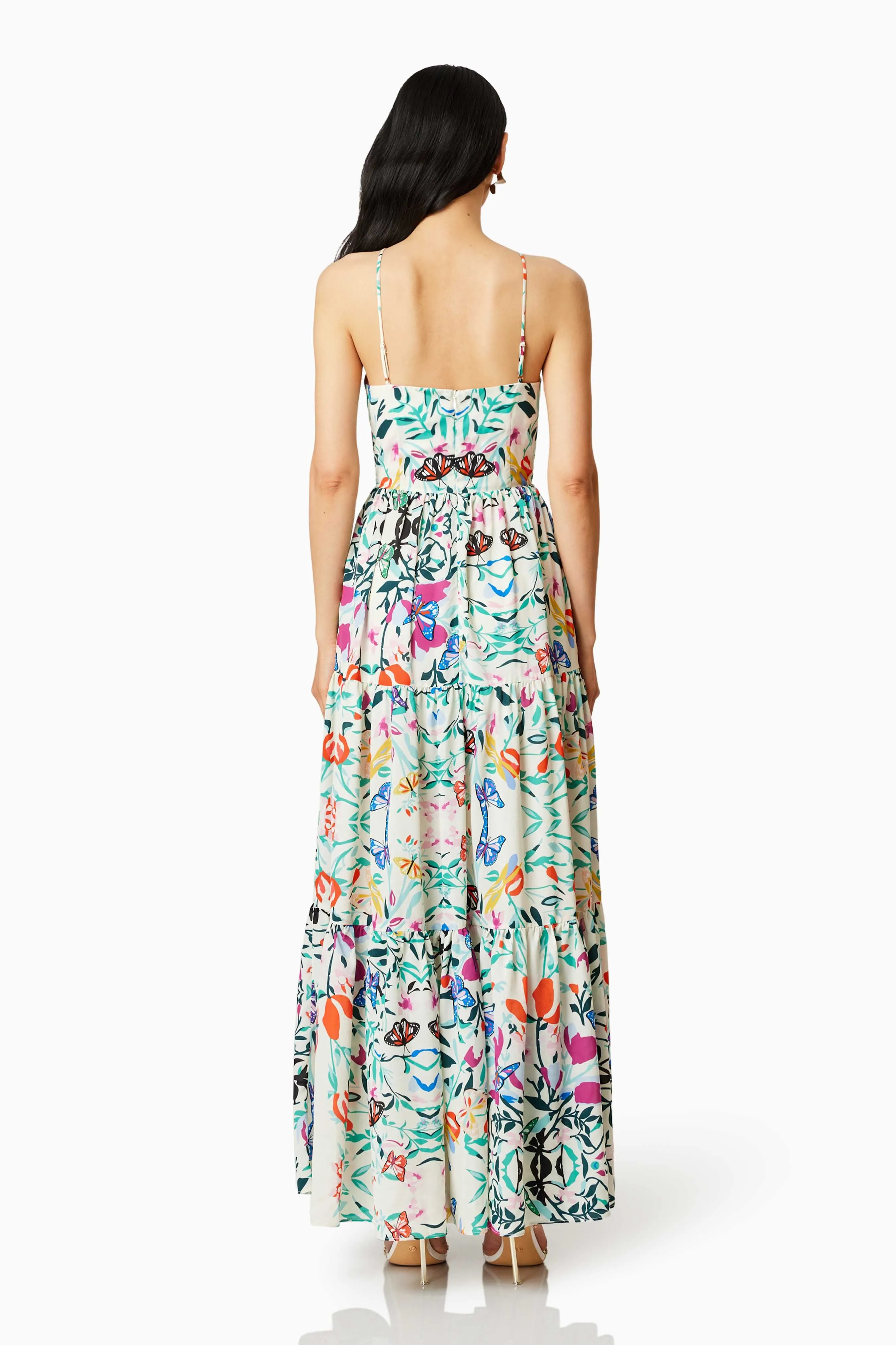 Tradewinds Halter Maxi Dress In Multi sold by Elliatt product image thumbnail 5