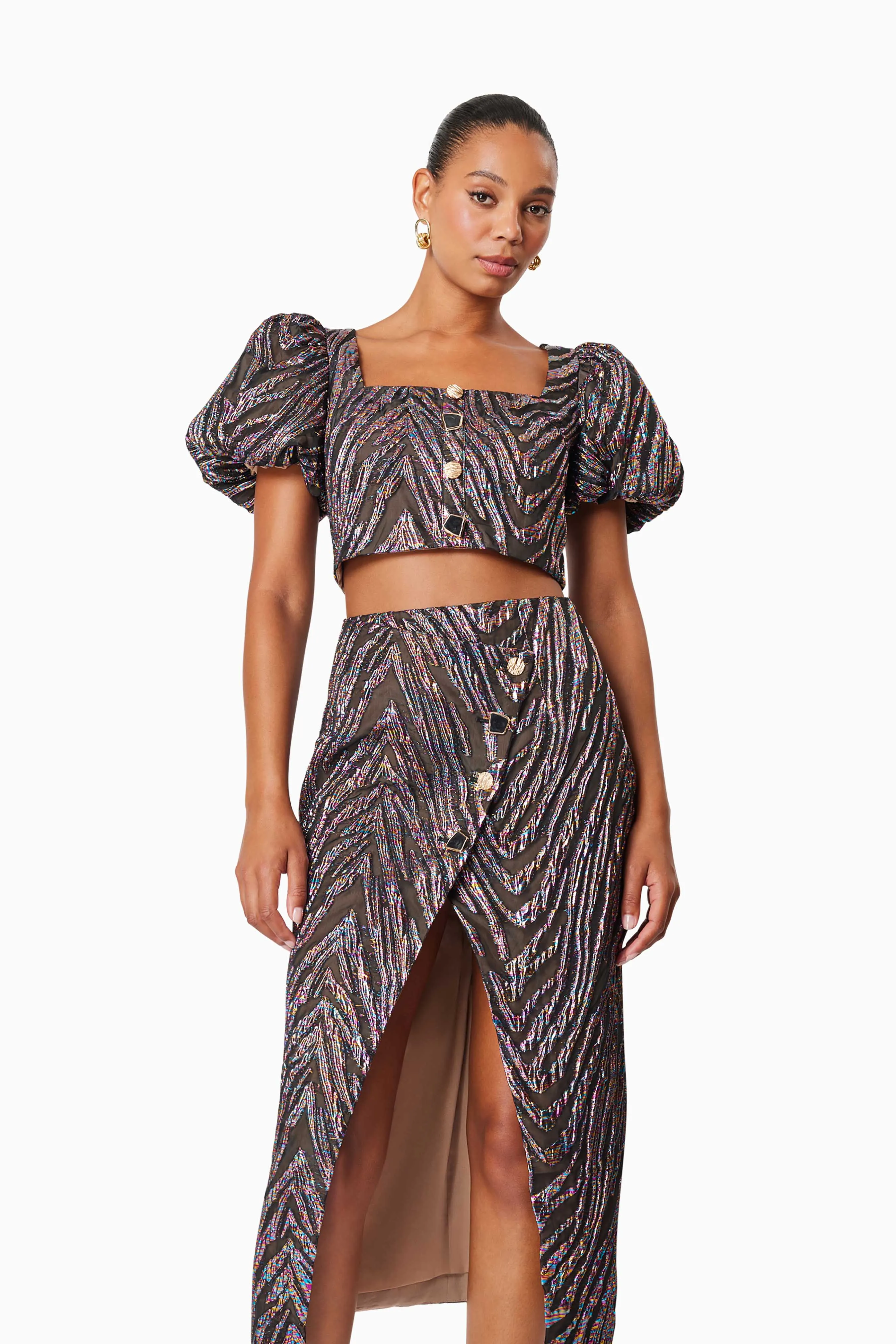 Mikayla Two Piece Set In Purple sold by Elliatt product image thumbnail 2