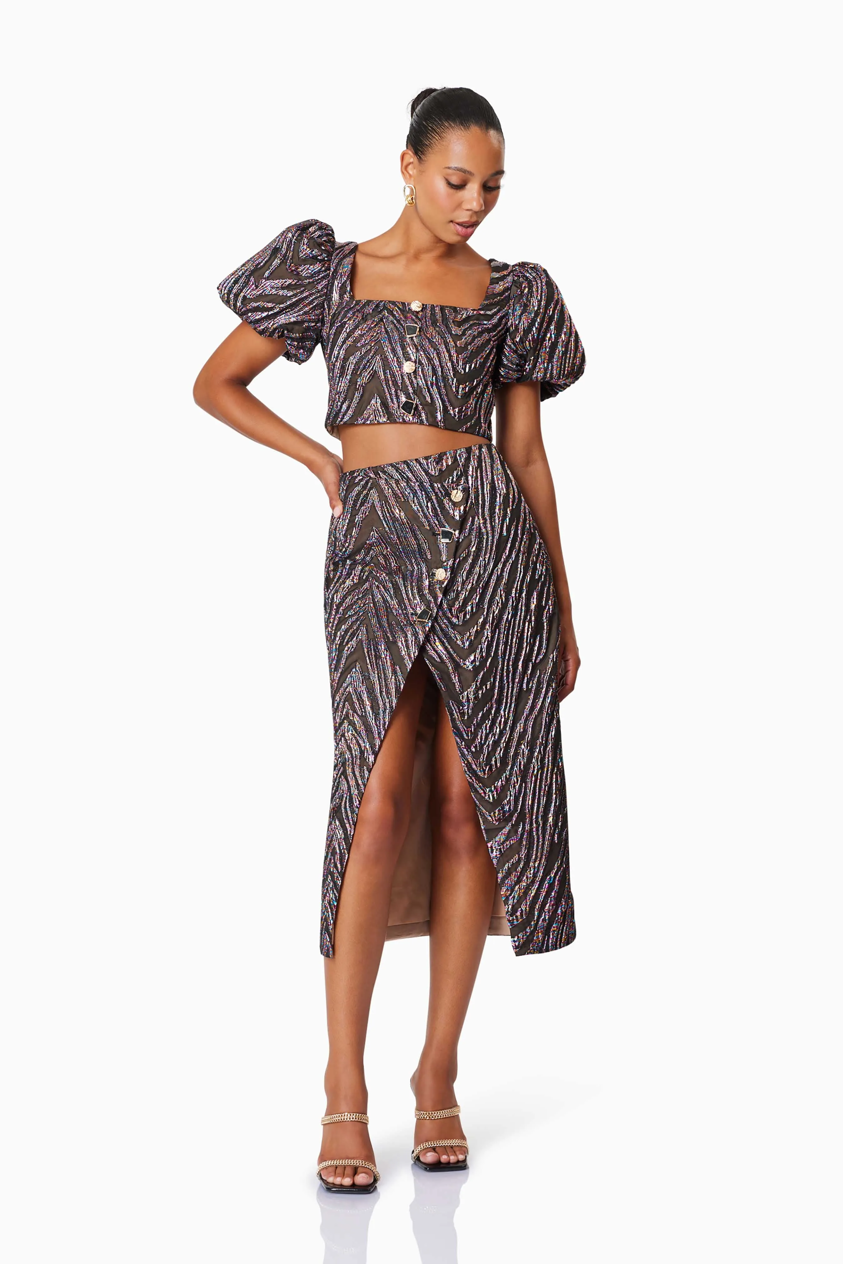 Mikayla Two Piece Set In Purple sold by Elliatt product image thumbnail 4