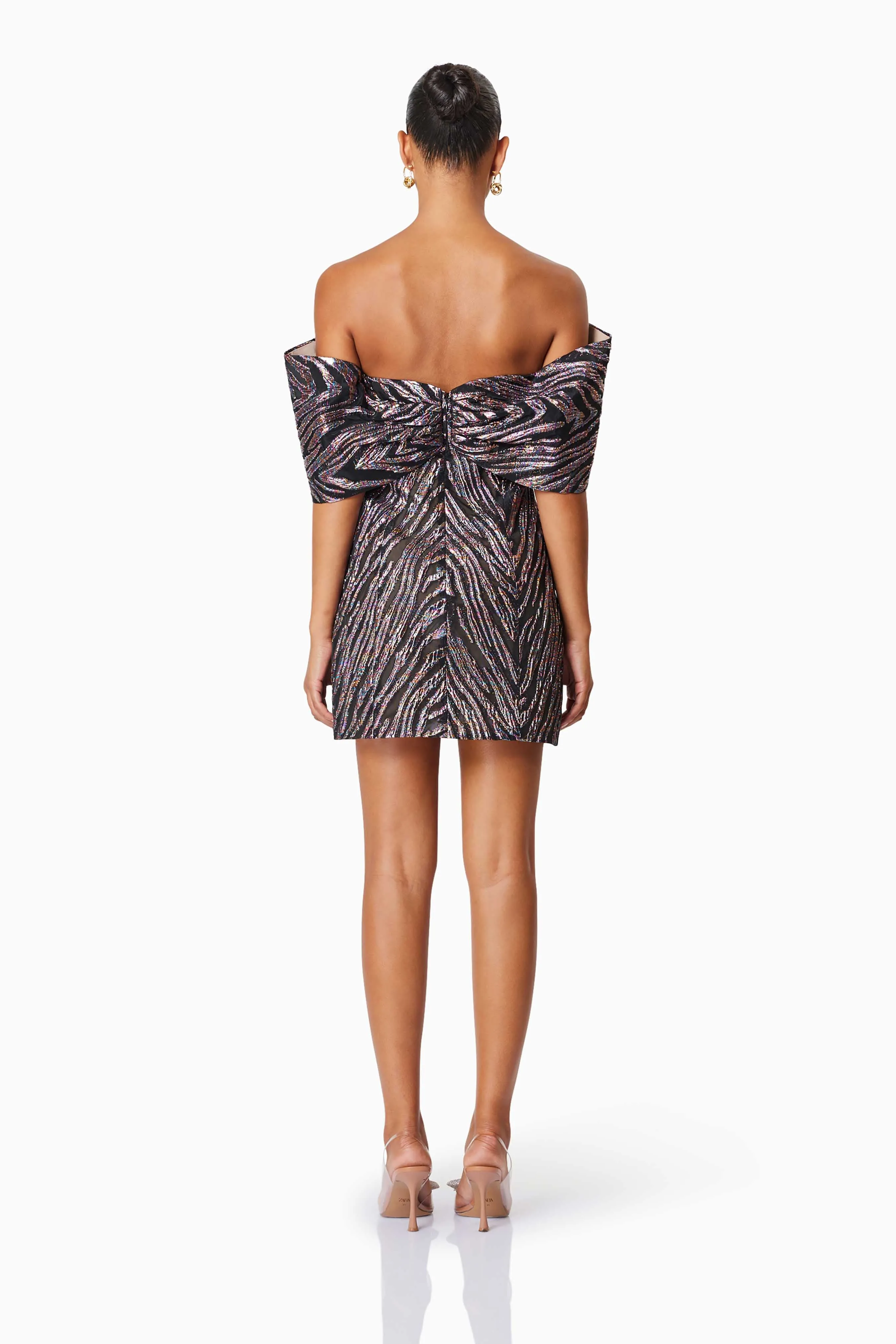 Mikayla Mini Party Dress In Purple sold by Elliatt product image thumbnail 5