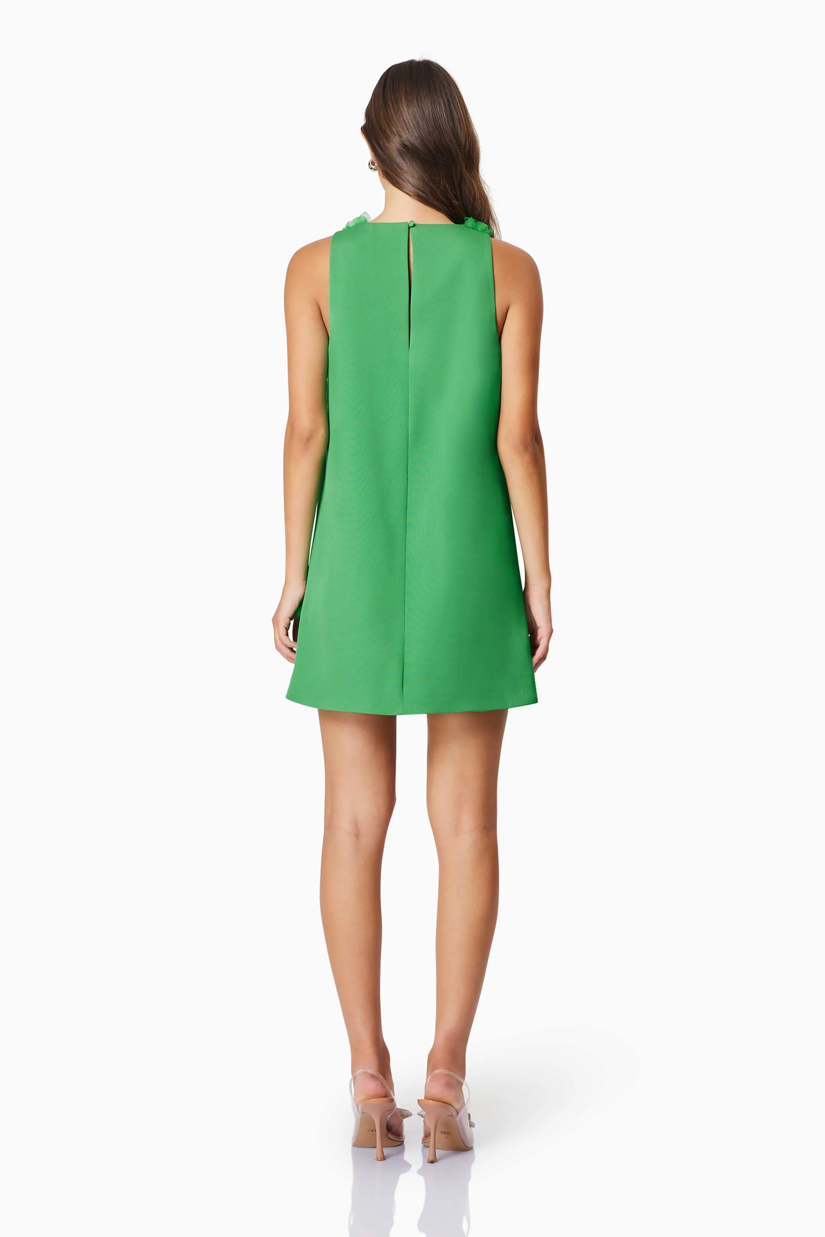 Valeria Day Mini Dress In Green sold by Elliatt product image thumbnail 4