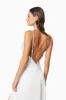 Clementine Cowl Neck Maxi Dress In White sold by Elliatt