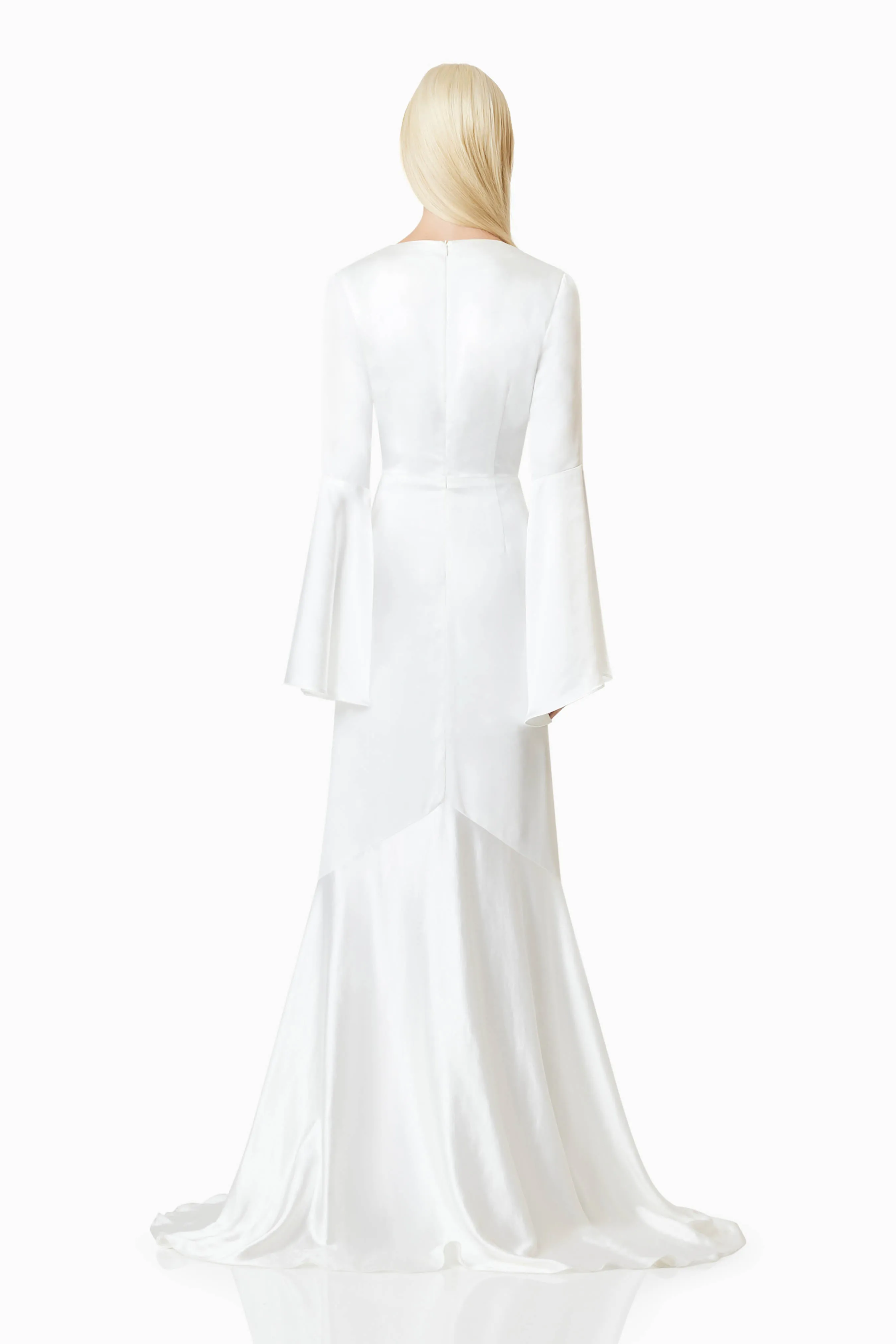 Clementine Eventwear Maxi Gown In White sold by Elliatt product image thumbnail 4