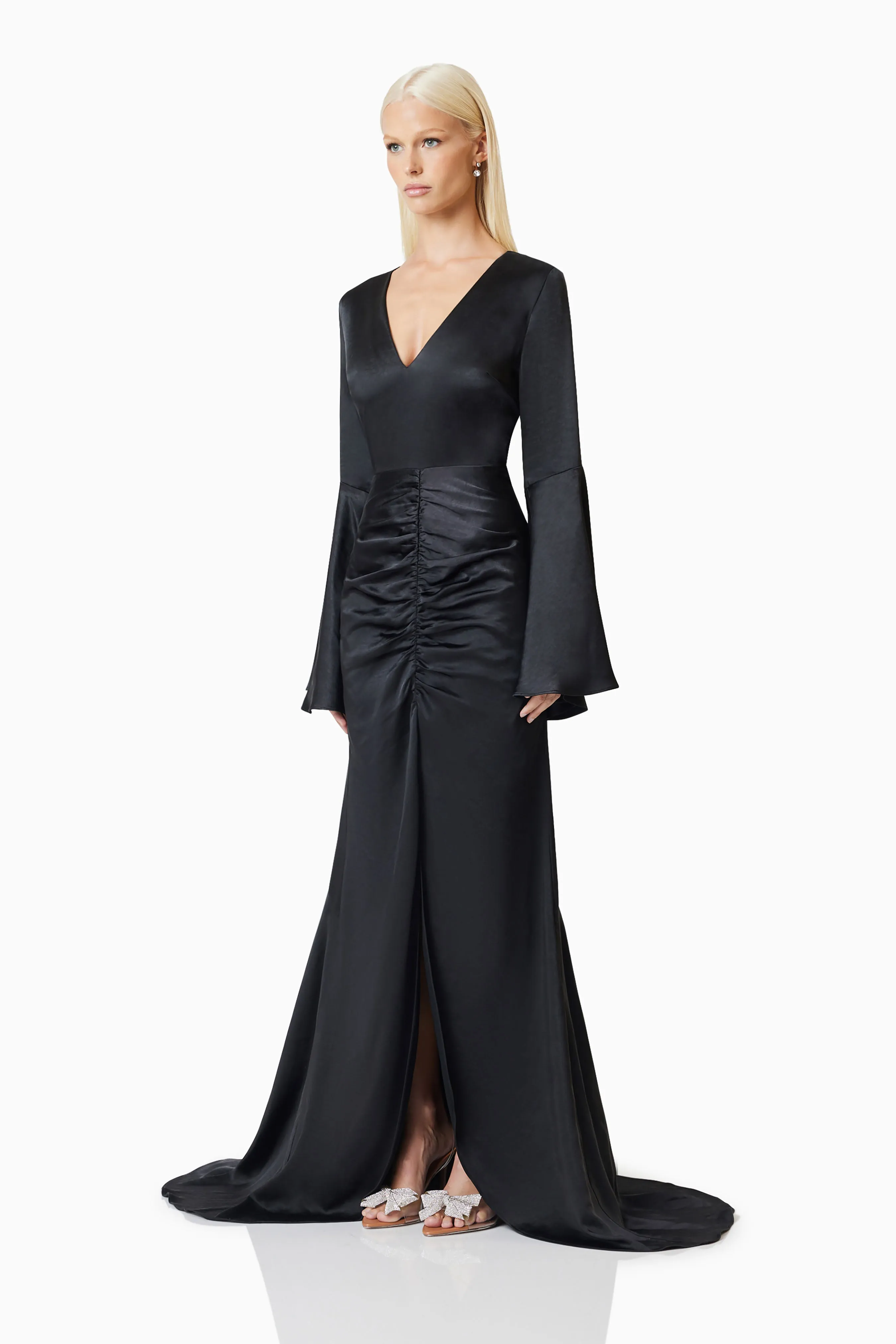 Clementine Eventwear Maxi Gown In Black sold by Elliatt product image thumbnail 3
