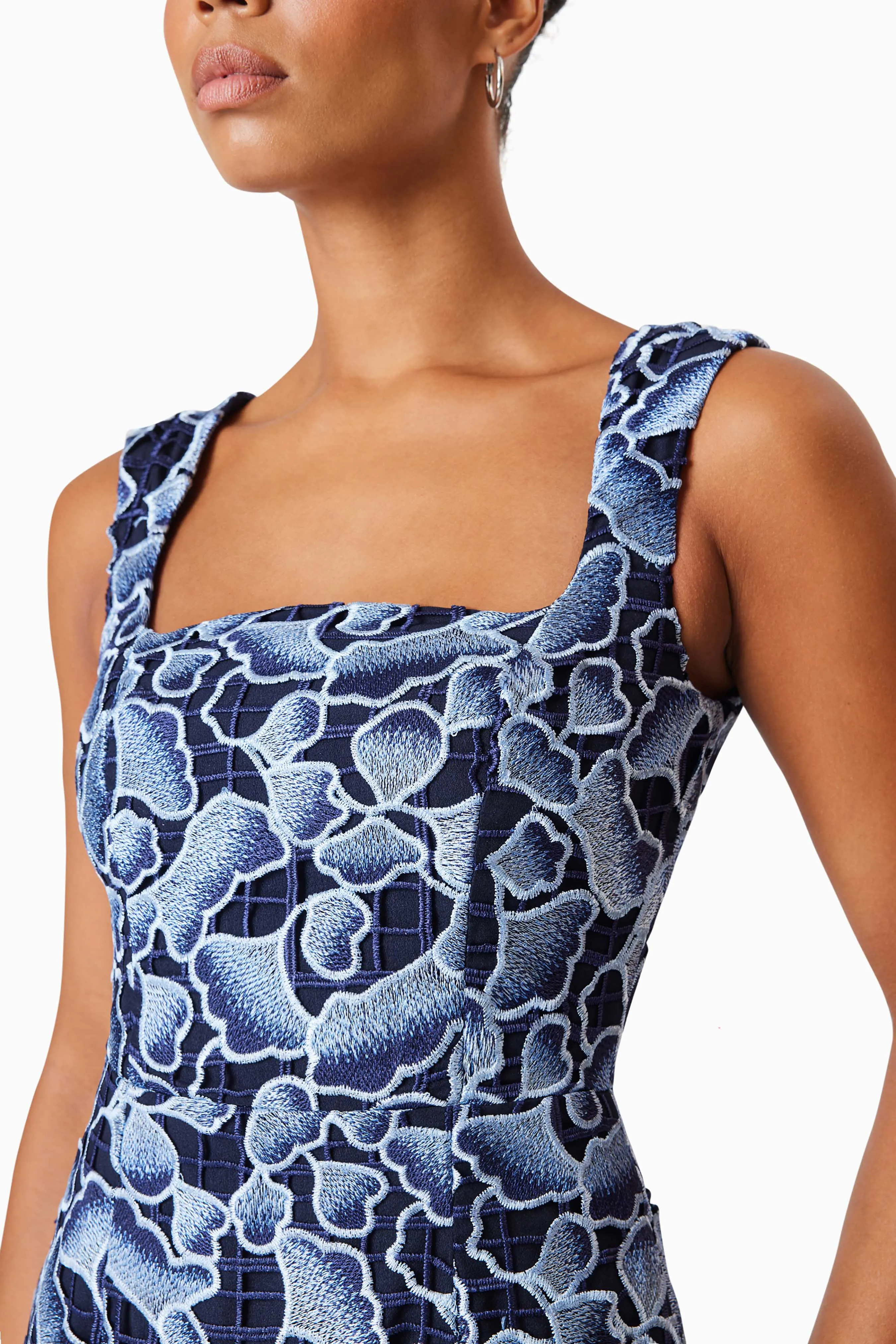 Mila Cocktail Midi Dress In Blue sold by Elliatt product image thumbnail 2