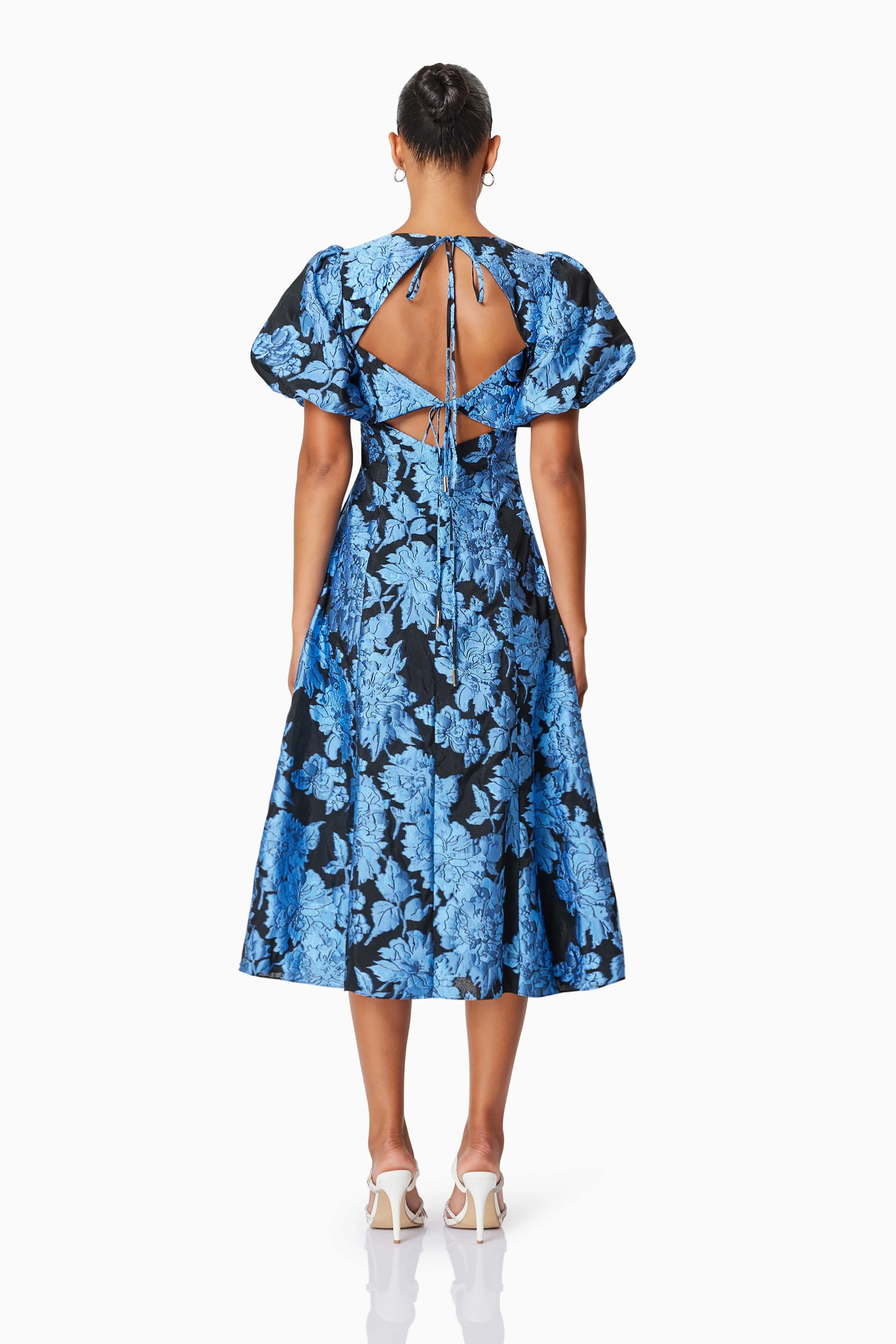 Kayla Cocktail Midi Dress In Blue sold by Elliatt product image thumbnail 5
