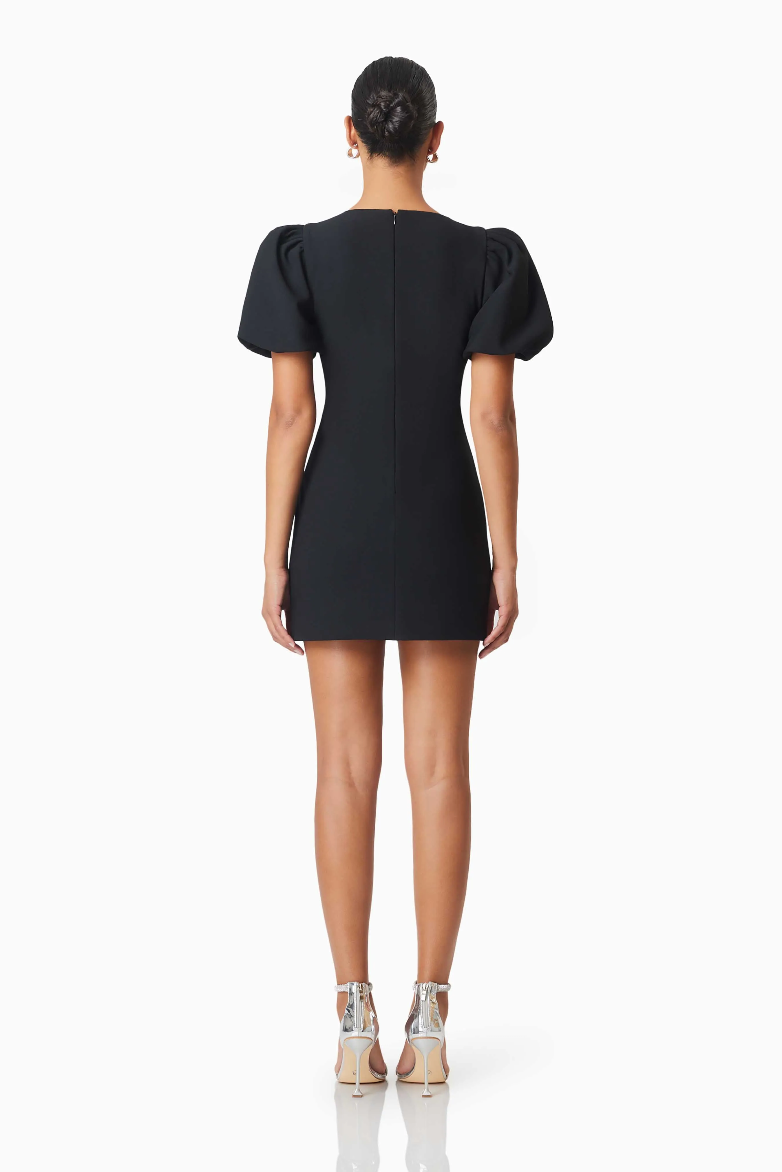 Delia Diamante Mini Dress In Black sold by Elliatt product image thumbnail 4