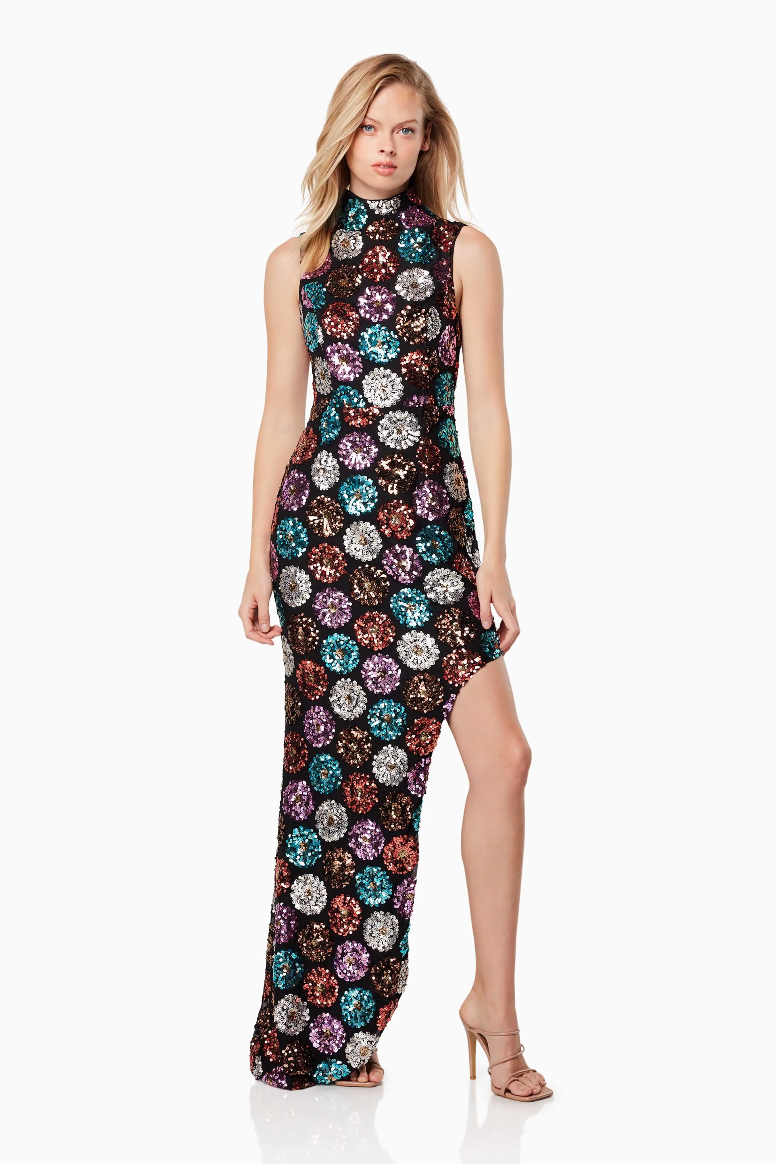 Wholeness Fitted Maxi Gown In Black sold by Elliatt product image thumbnail 2