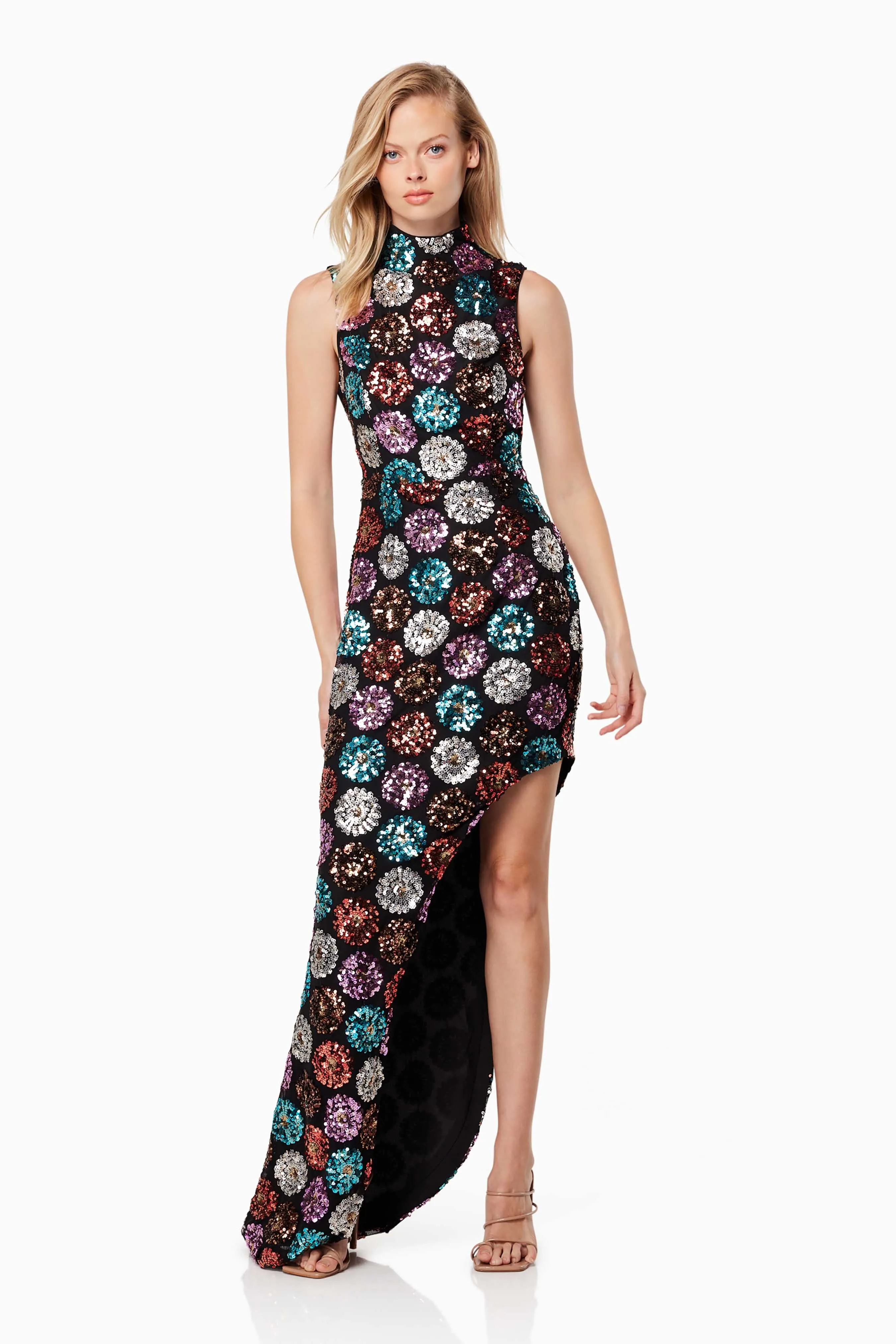 Wholeness Fitted Maxi Gown In Black sold by Elliatt product image thumbnail 5