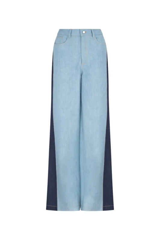 CURAAE Lyon Wide Leg Denim Jeans sold by Elliatt