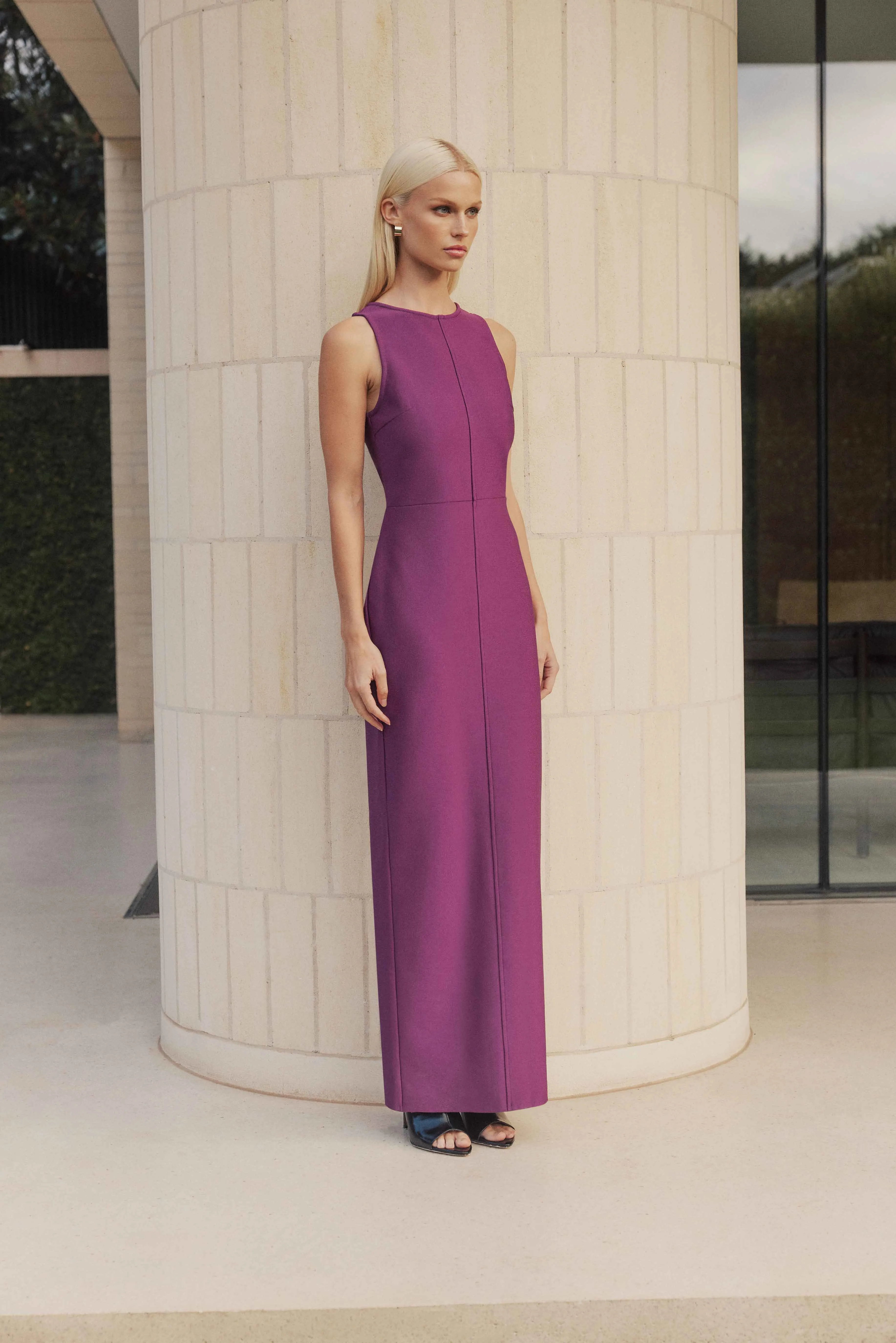 CURAAE Payton Maxi Dress in Purple sold by Elliatt product image thumbnail 3