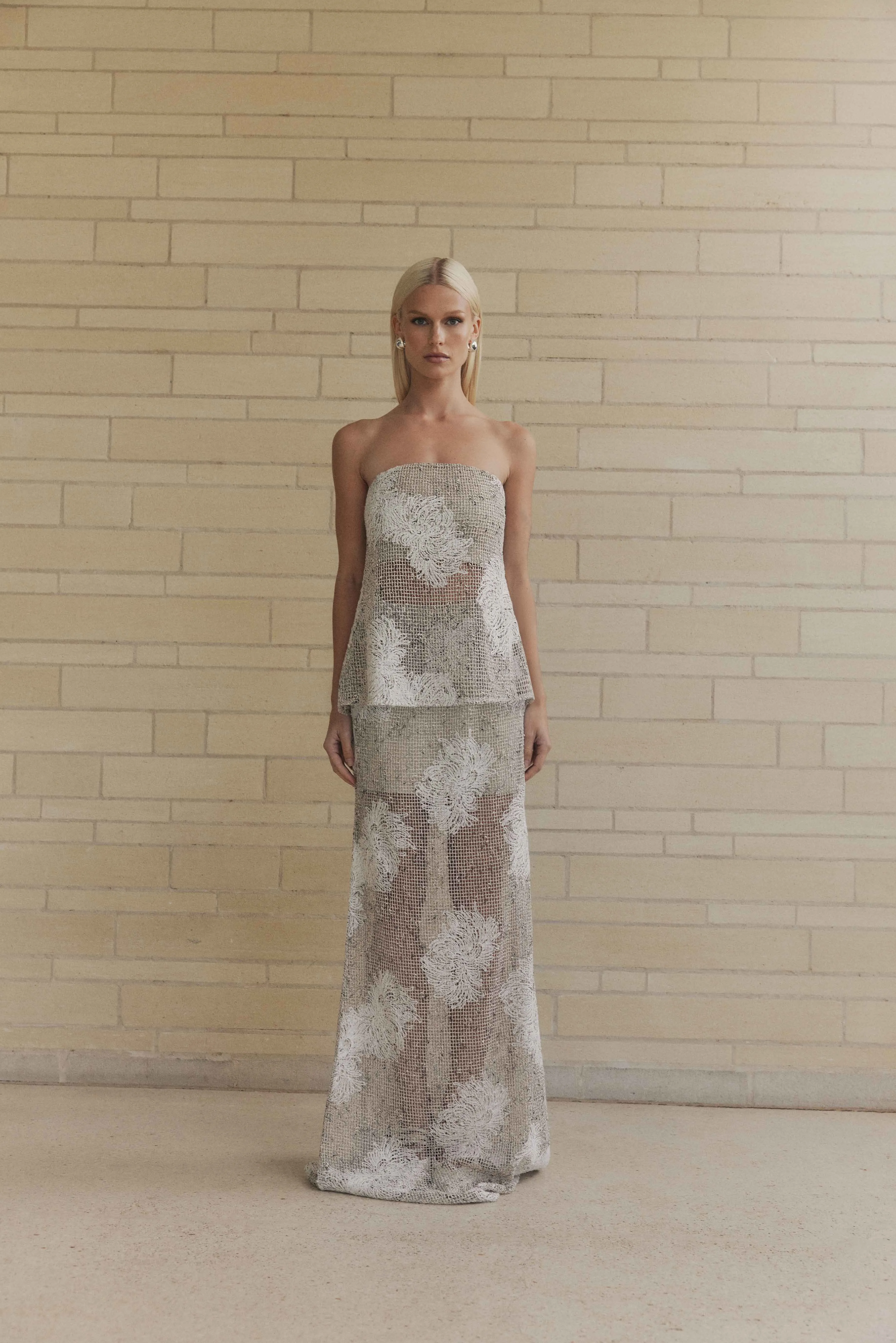 CURAAE Dixie Crochet Set in Beige sold by Elliatt product image thumbnail 2