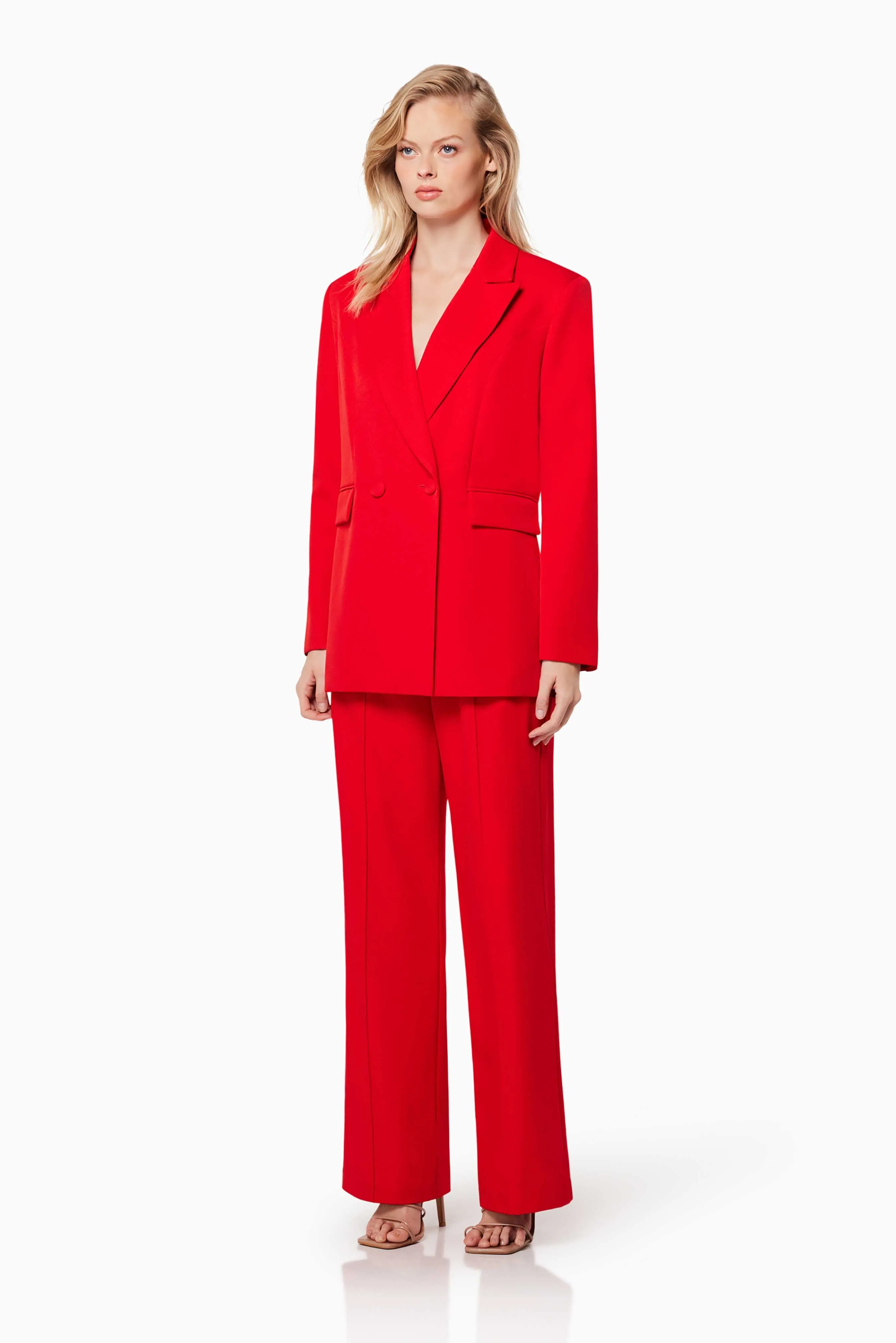 Tenderness Twill Suiting Set In Red sold by Elliatt product image thumbnail 3