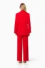 Tenderness Twill Suiting Set In Red sold by Elliatt