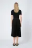 Tory Midi Pleated Skirt in Black sold by Elliatt
