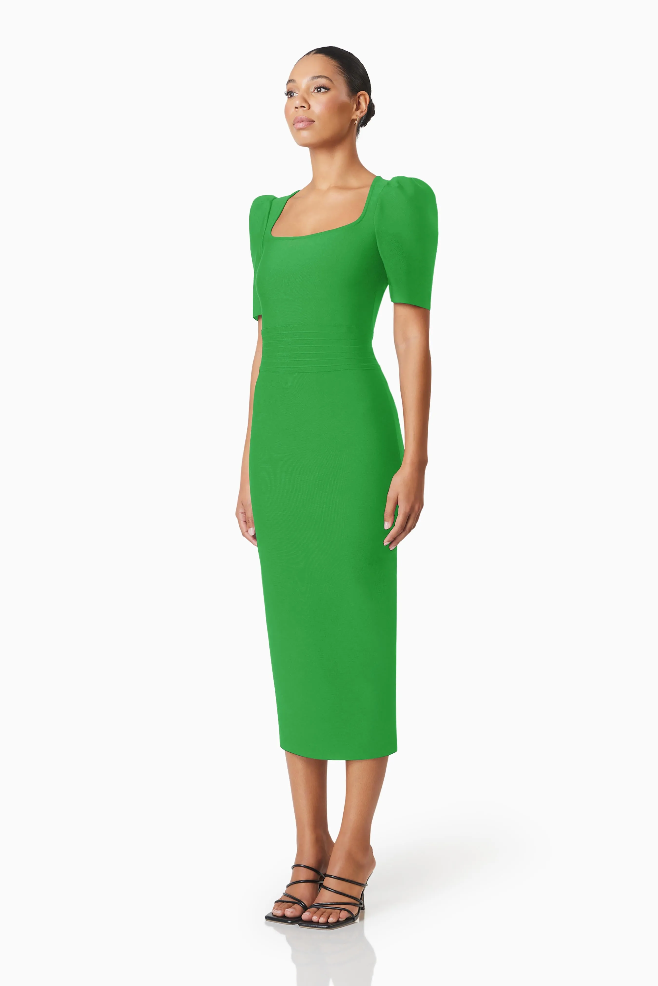 Neomia Halter Mini Dress in Green sold by Elliatt product image thumbnail 2