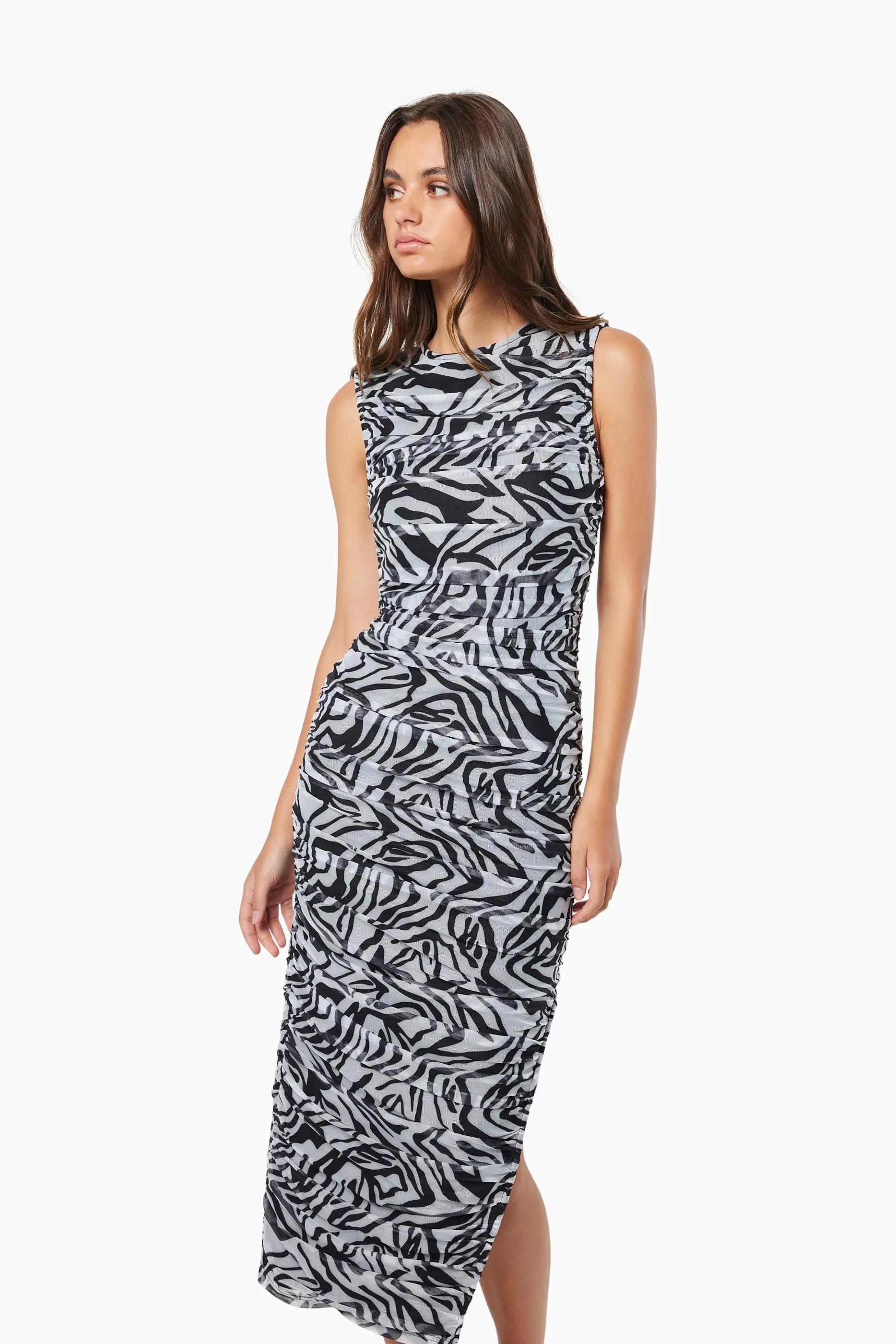 Bernadette Dress Black & White sold by Elliatt product image thumbnail 5