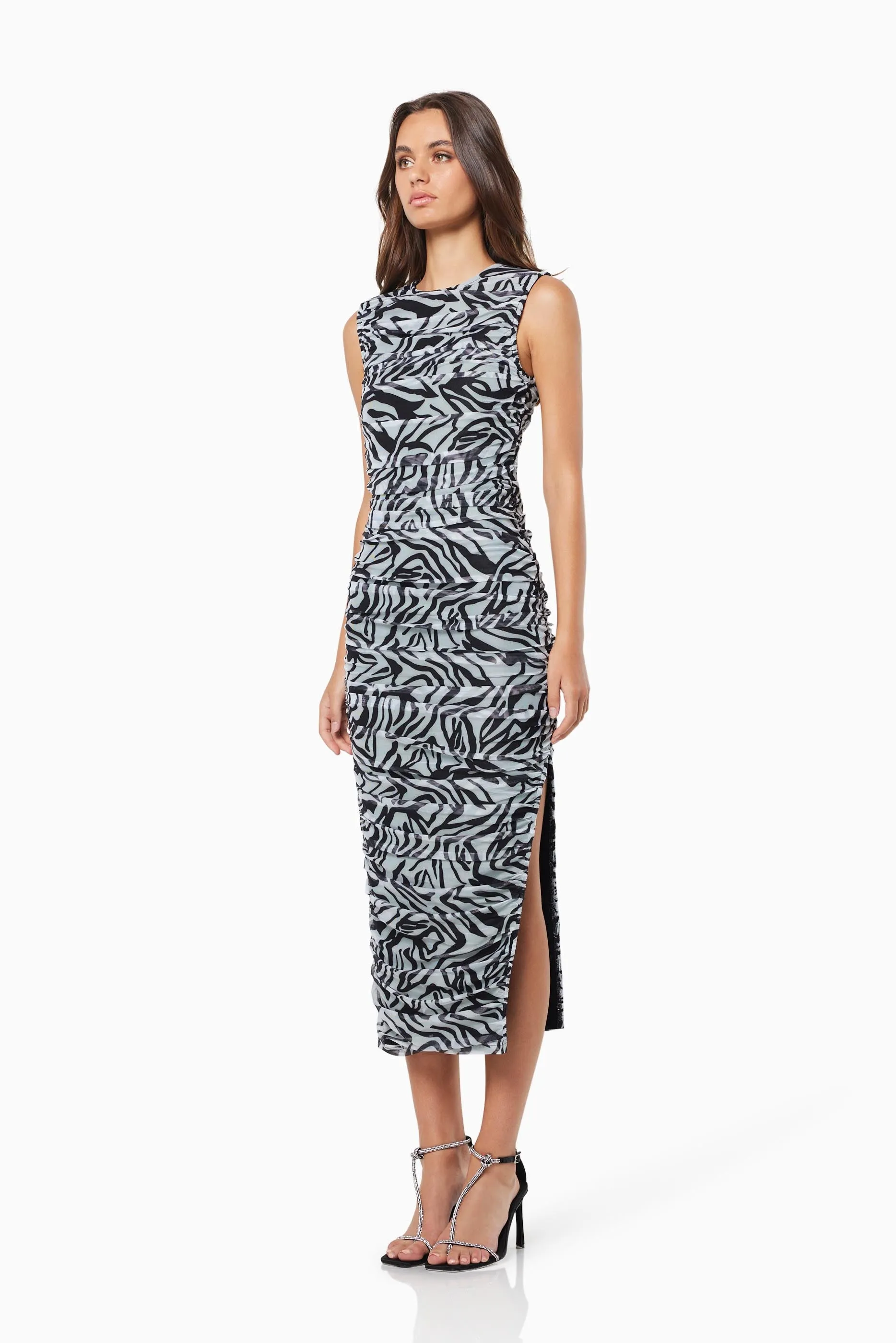 Bernadette Dress Black & White sold by Elliatt product image thumbnail 2