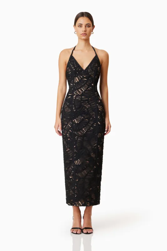 Addison Cocktail Dress in Black sold by Elliatt