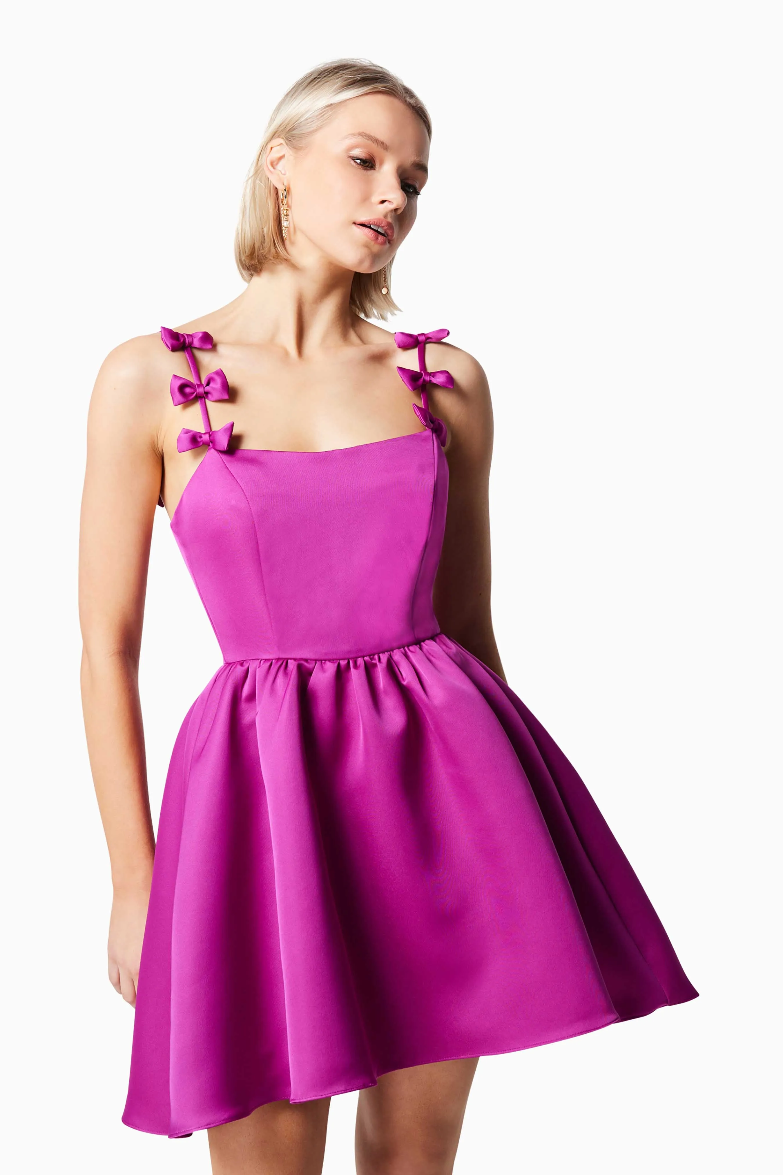 Enchantment Mini Dress In Purple sold by Elliatt product image thumbnail 5