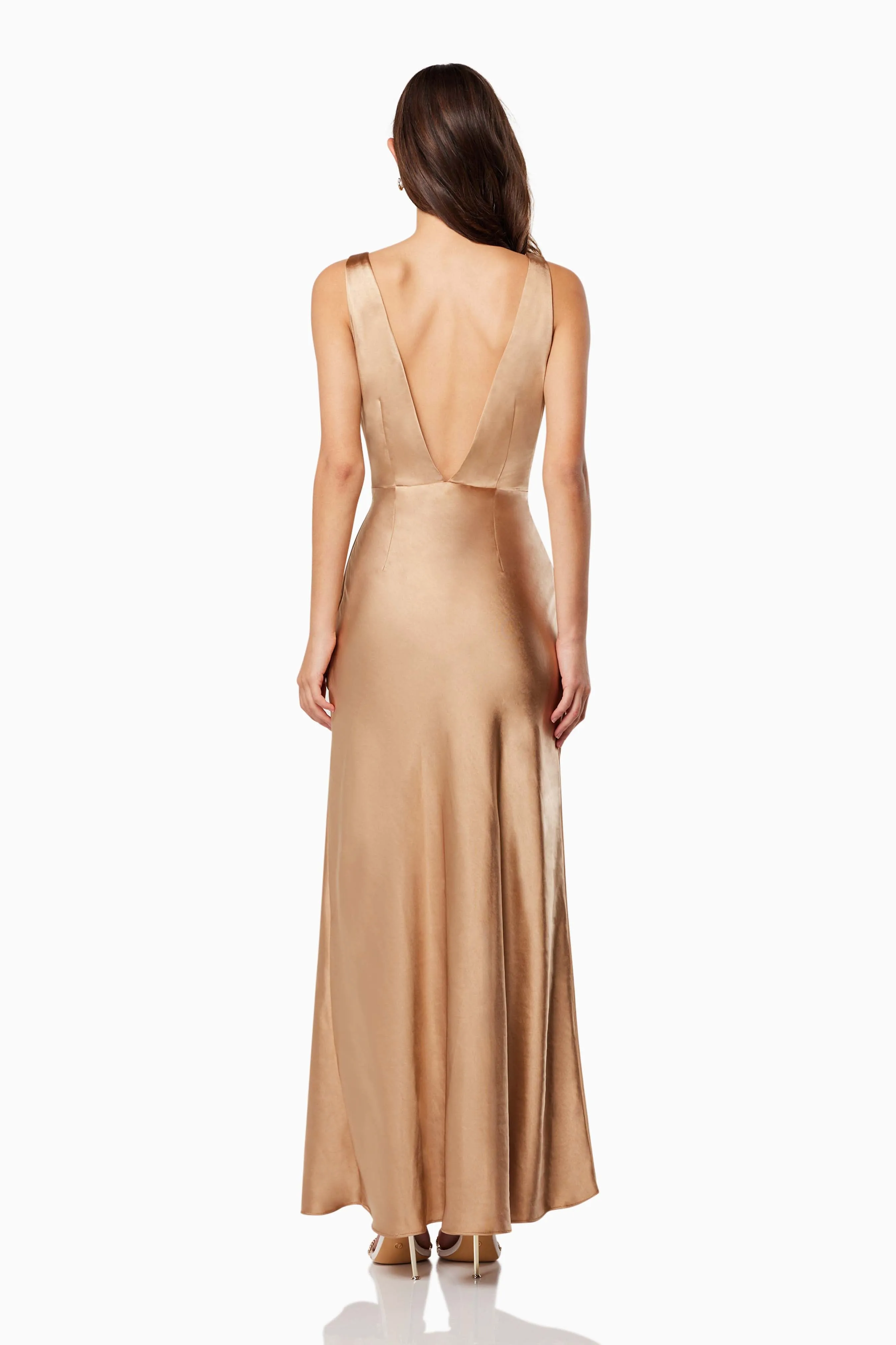 Junia Dress in Gold sold by Elliatt product image thumbnail 4