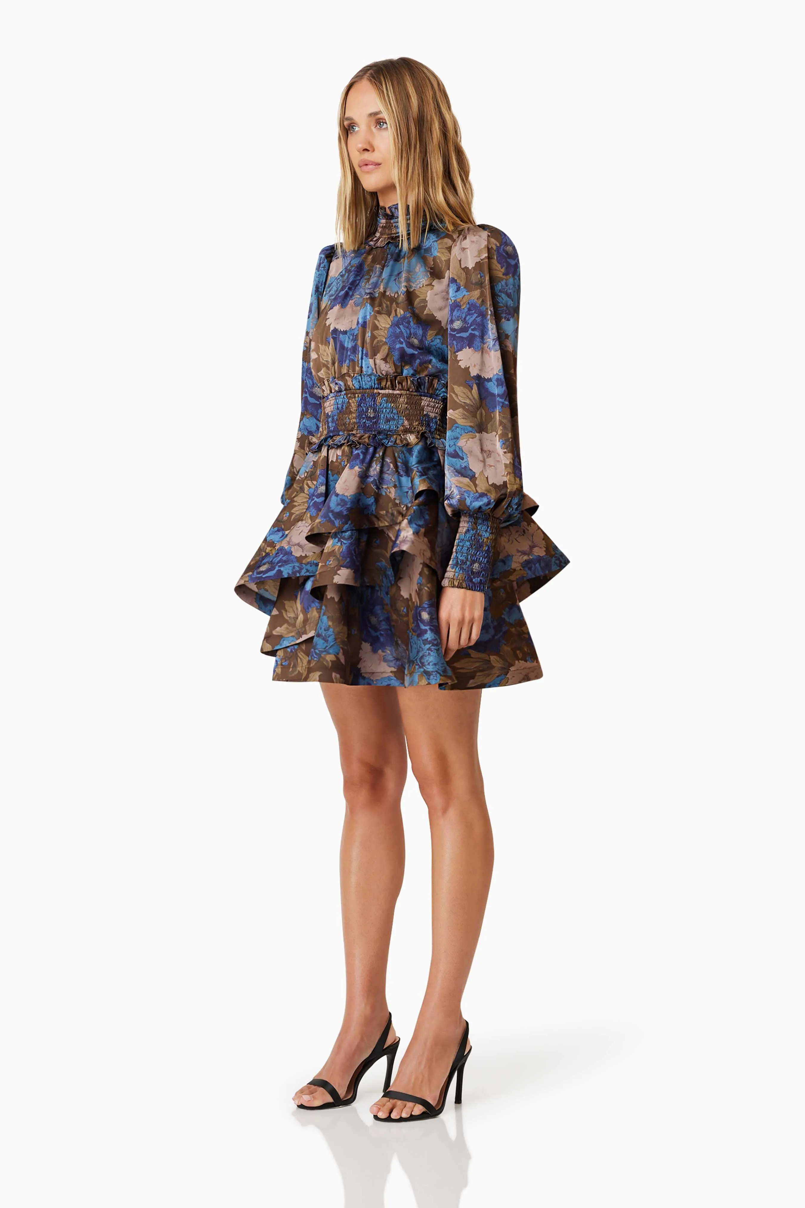 Erin Long Sleeve Floral Day Dress sold by Elliatt product image thumbnail 2