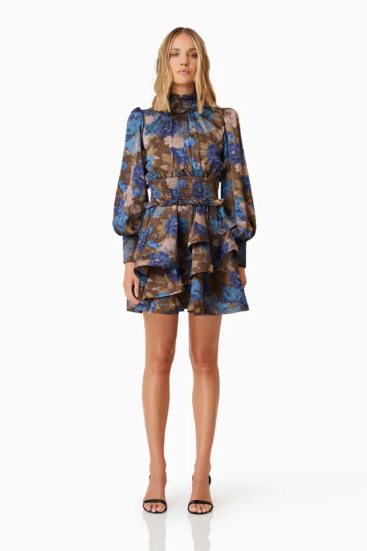 Erin Long Sleeve Floral Day Dress sold by Elliatt
