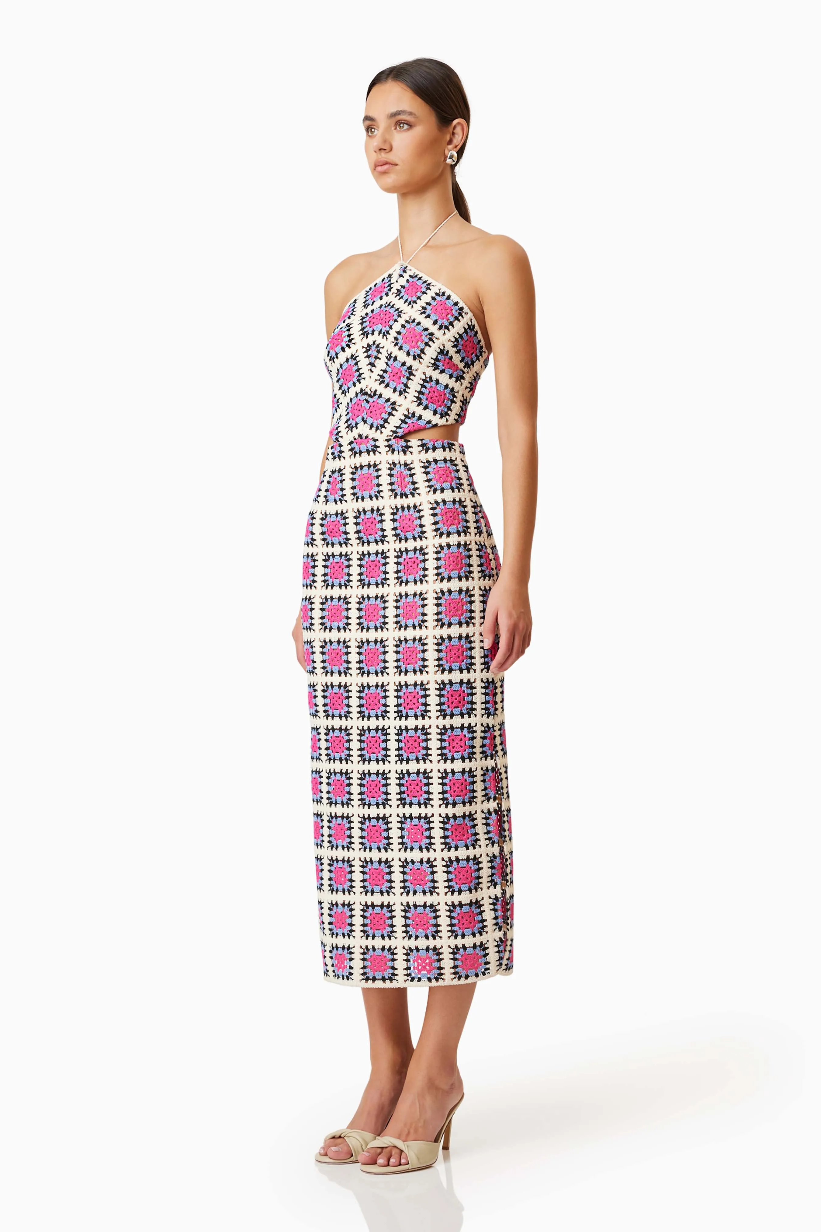 Luna Crochet Midi Dress sold by Elliatt product image thumbnail 2