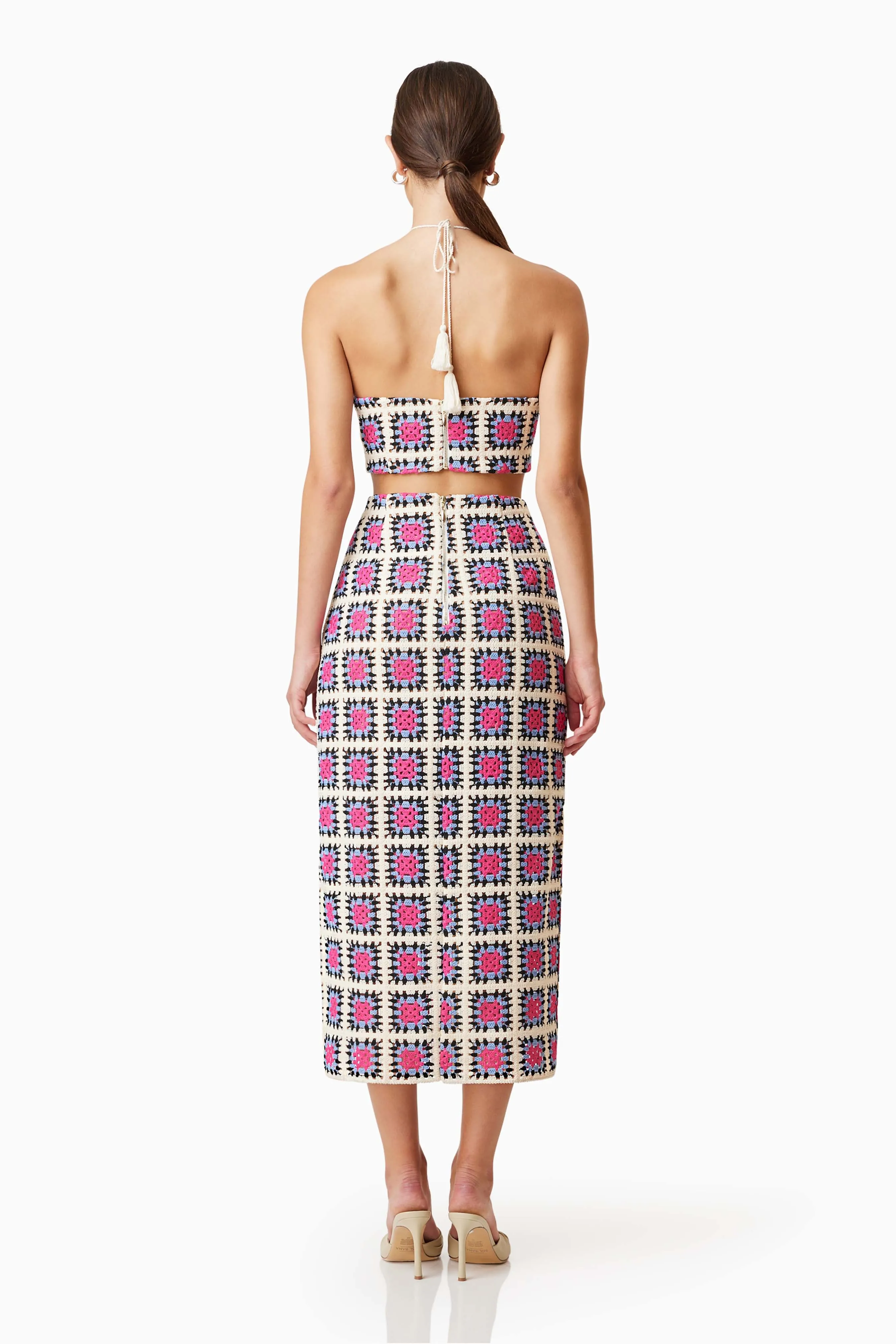 Luna Crochet Midi Dress sold by Elliatt product image thumbnail 4