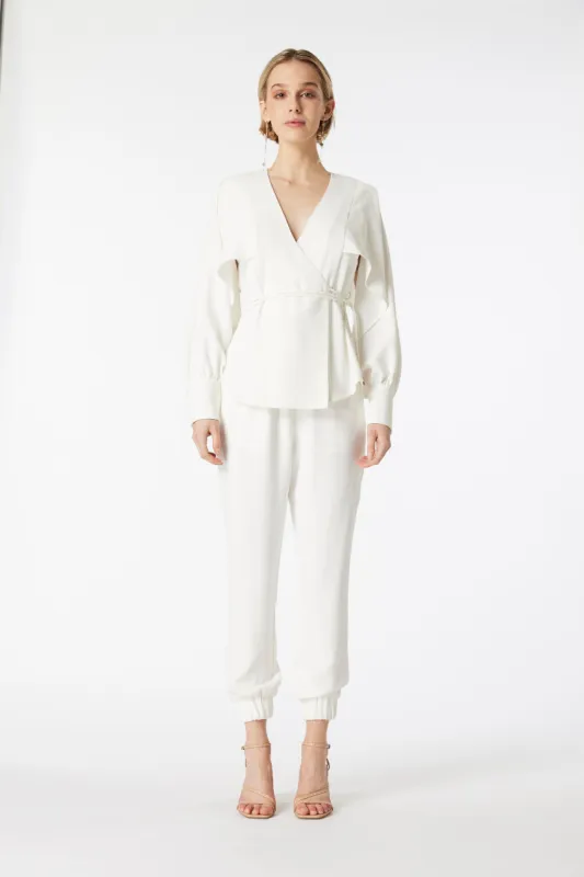 Solana Jacket In White sold by Elliatt