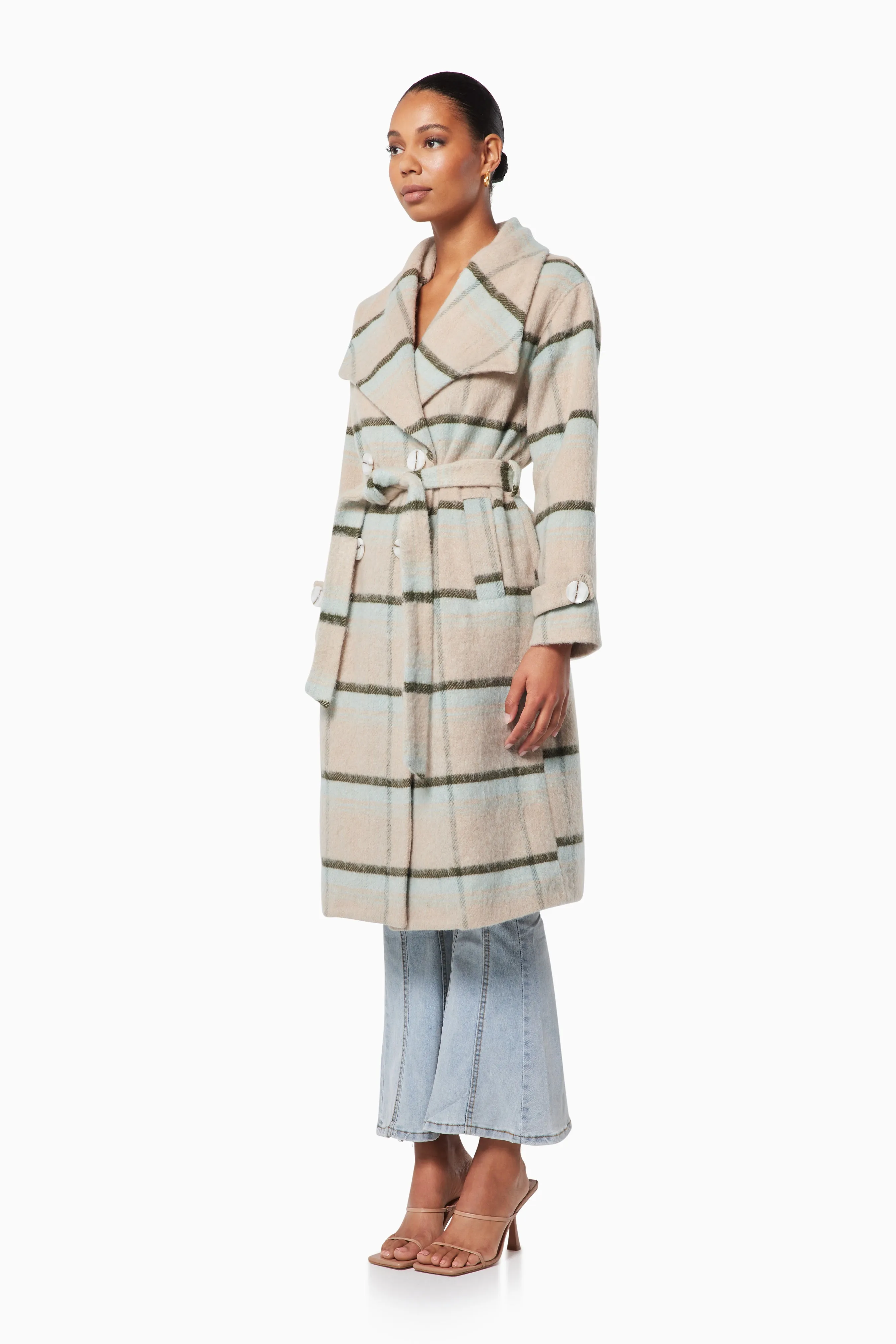 Powis Coat In Multi sold by Elliatt product image thumbnail 3