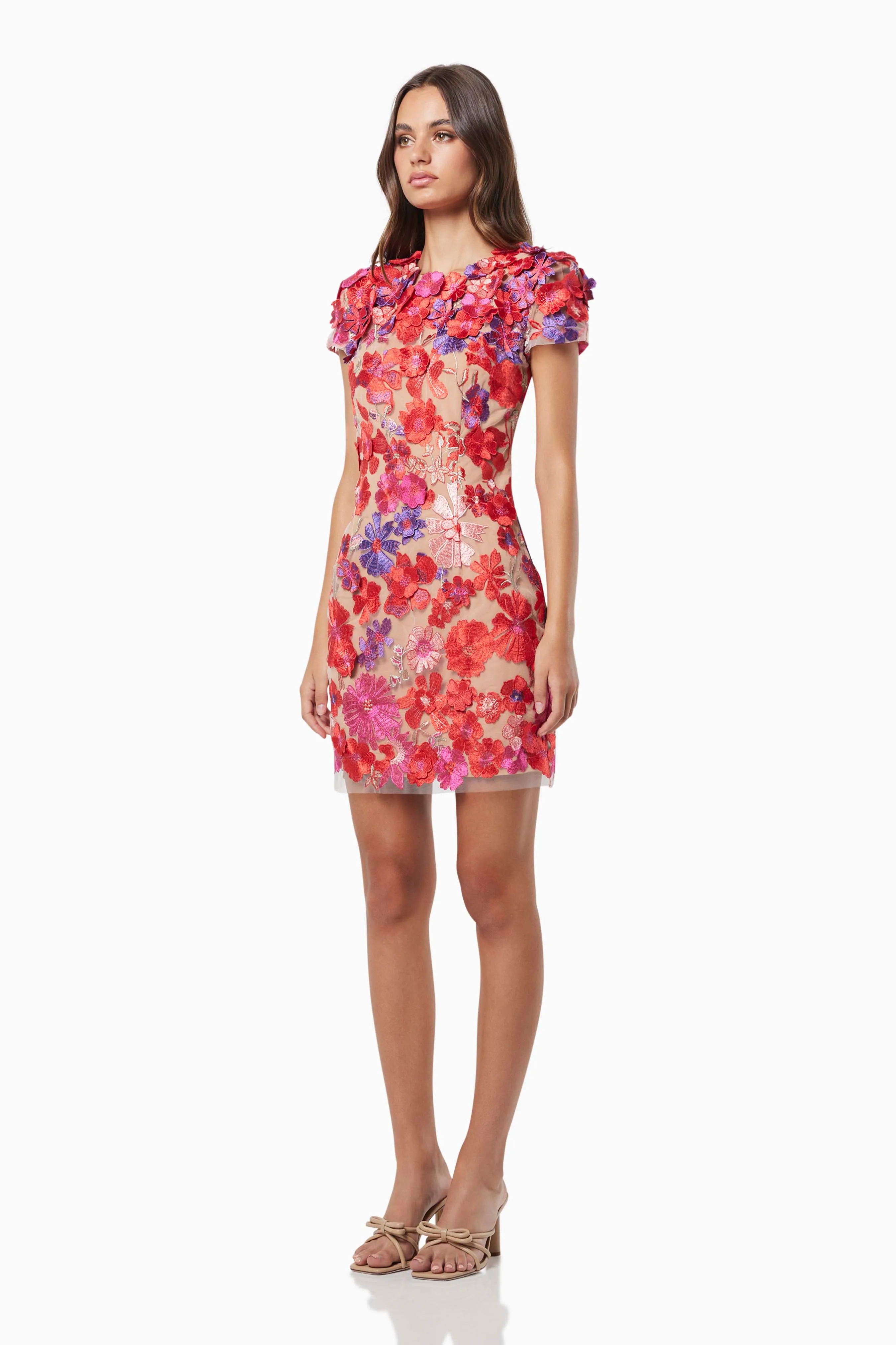 Performance 3D Floral Mini Dress sold by Elliatt product image thumbnail 3