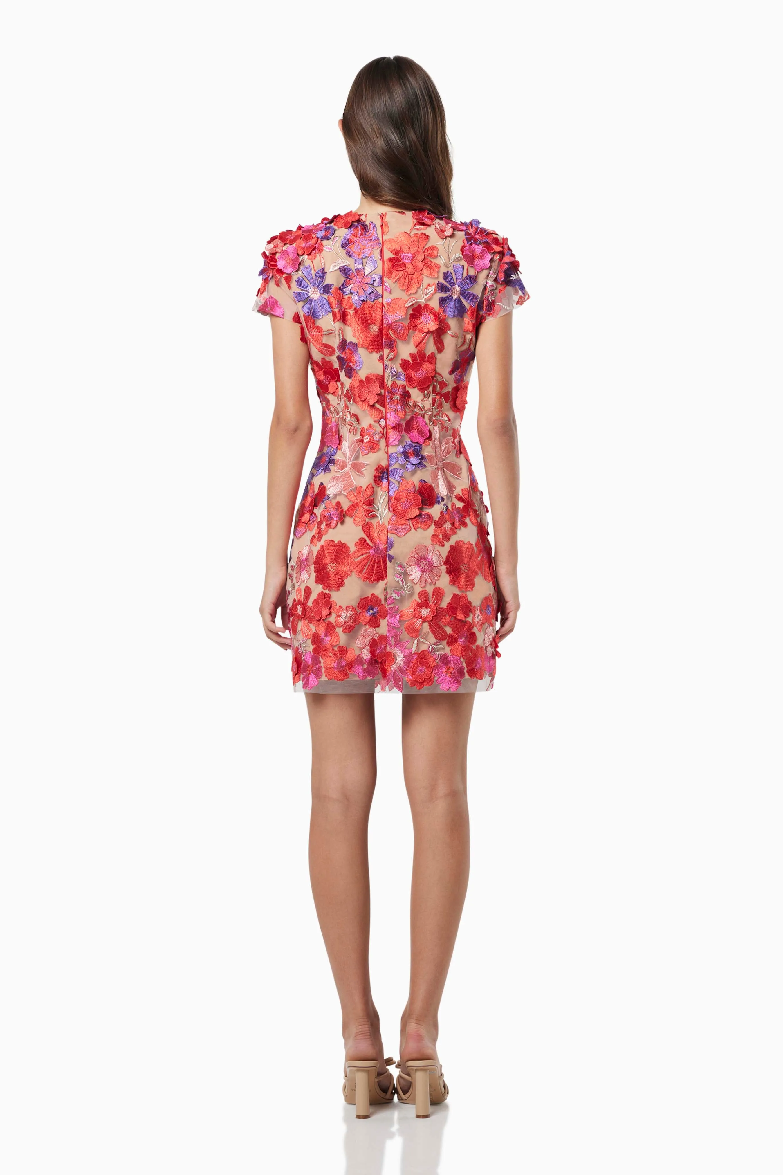 Performance 3D Floral Mini Dress sold by Elliatt product image thumbnail 5